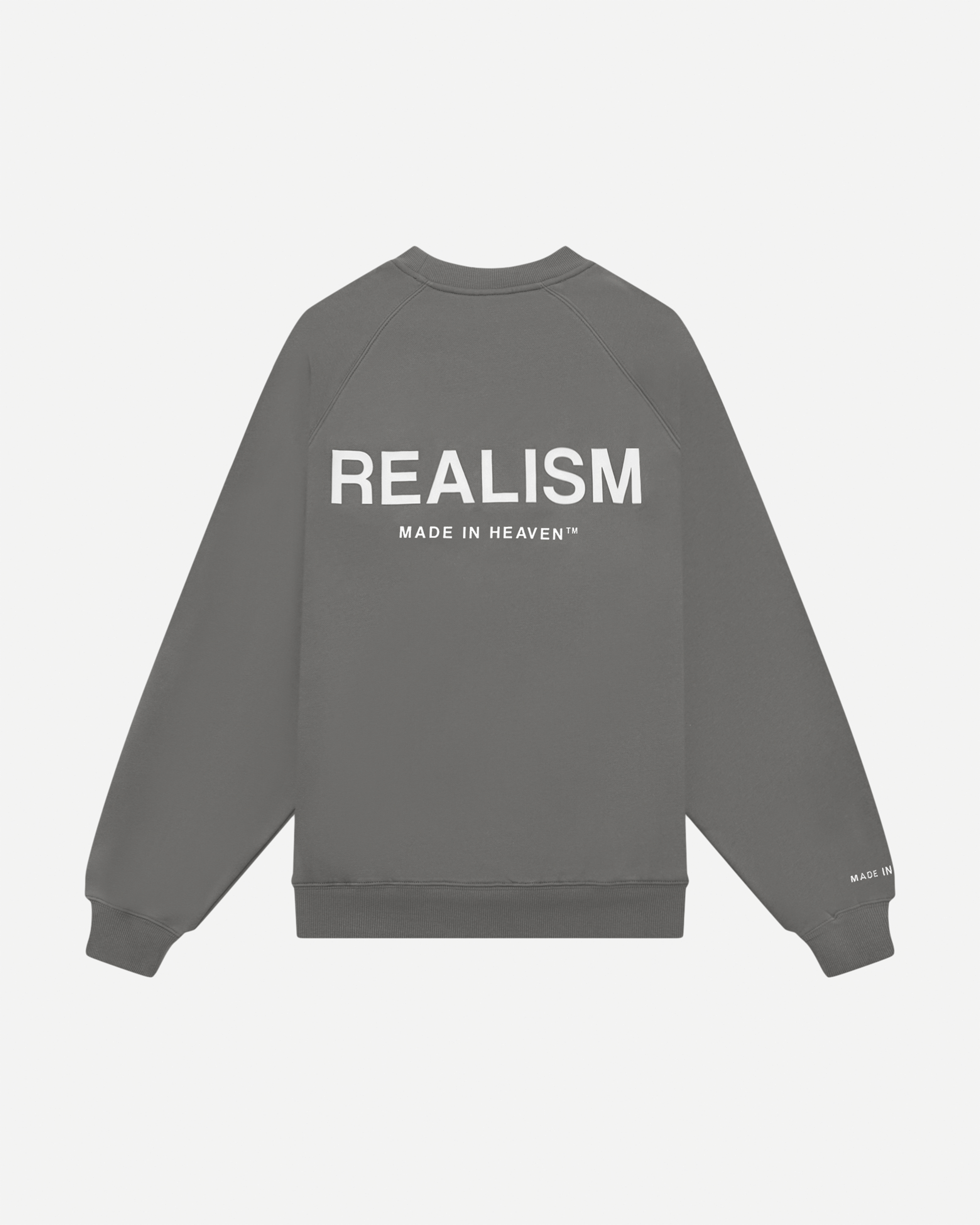 Realism SSS REALISM HEAVEN LOGO CREWNECK COOL GREY