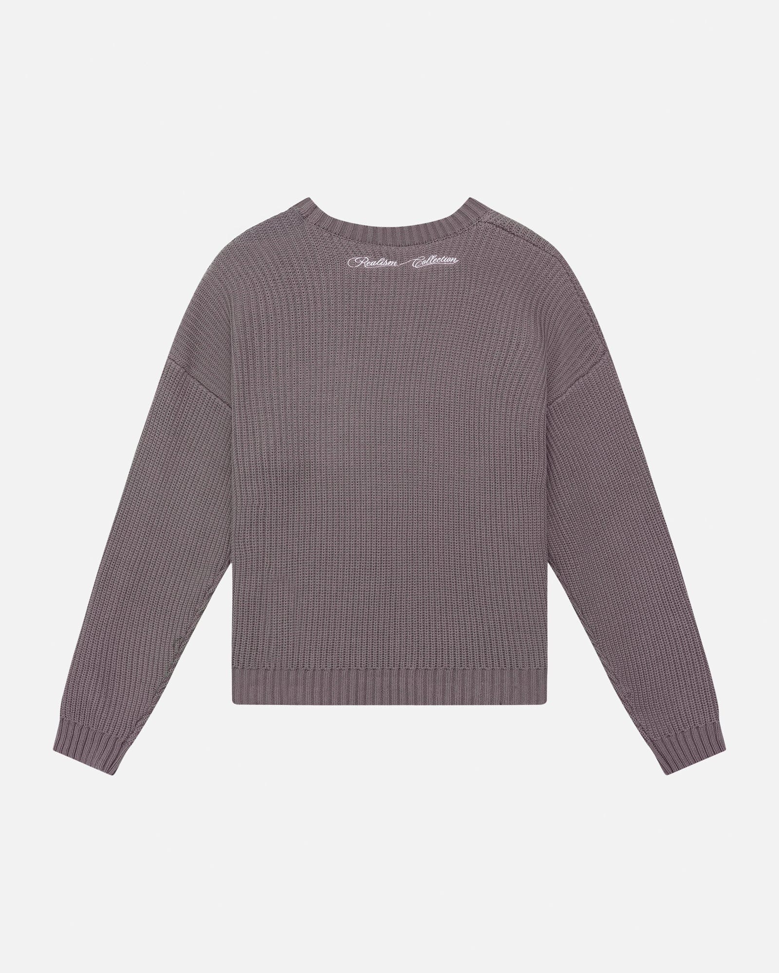 Realism SSS REALISM VIVANT KNIT SWEATER CHARCOAL