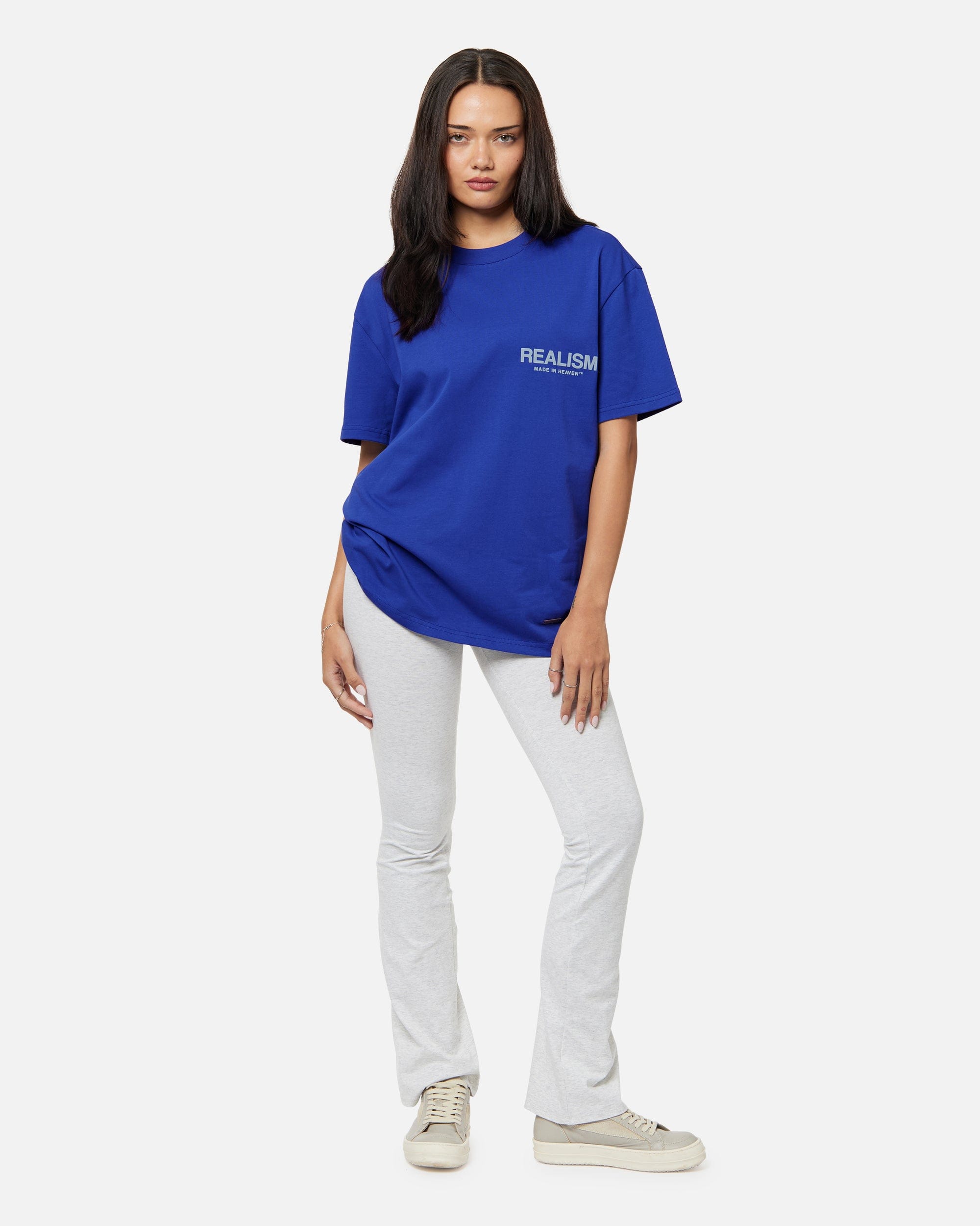 Realism SSS REALISM HEAVEN LOGO T-Shirt ULTRAMARINE