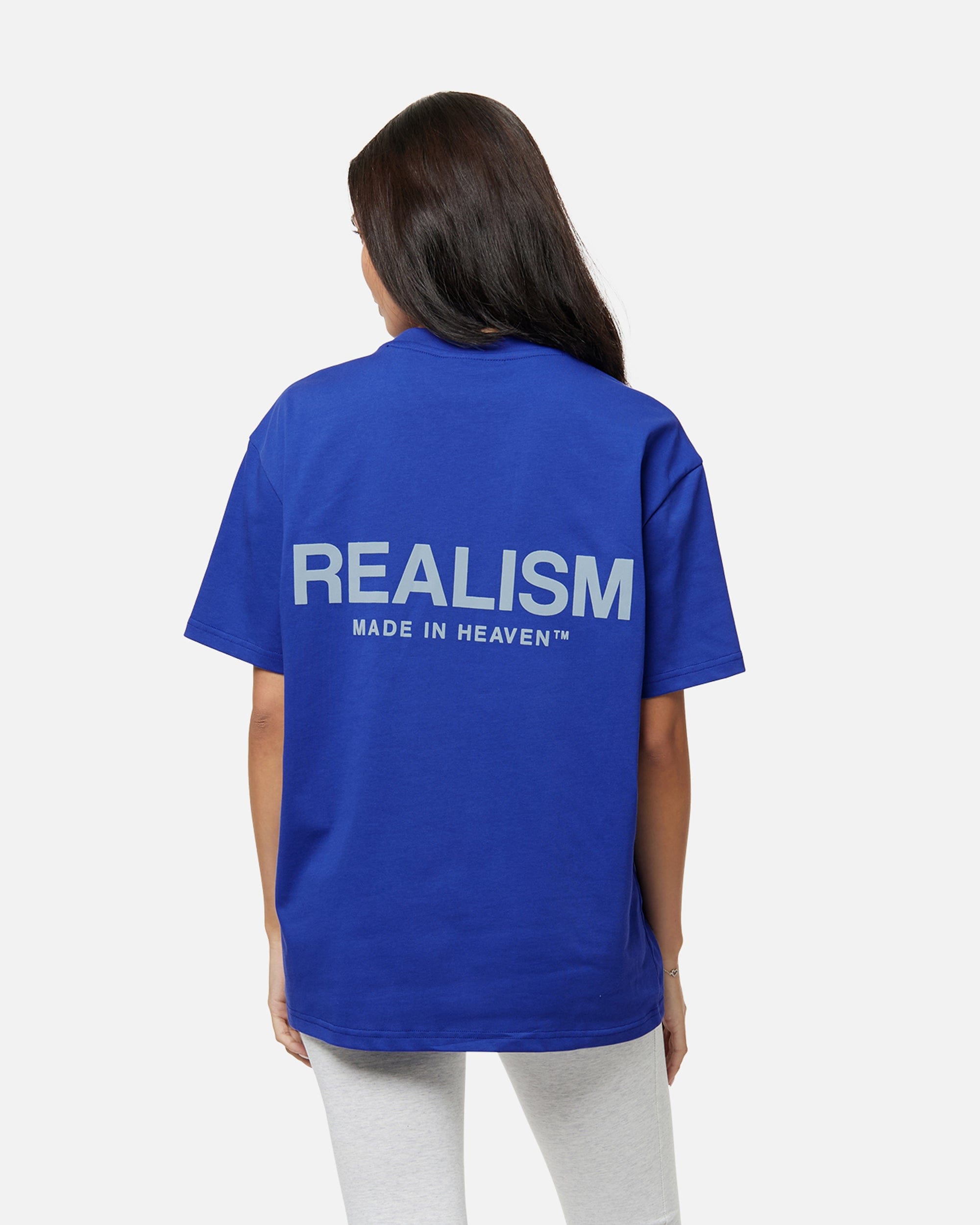 Realism SSS REALISM HEAVEN LOGO T-Shirt ULTRAMARINE