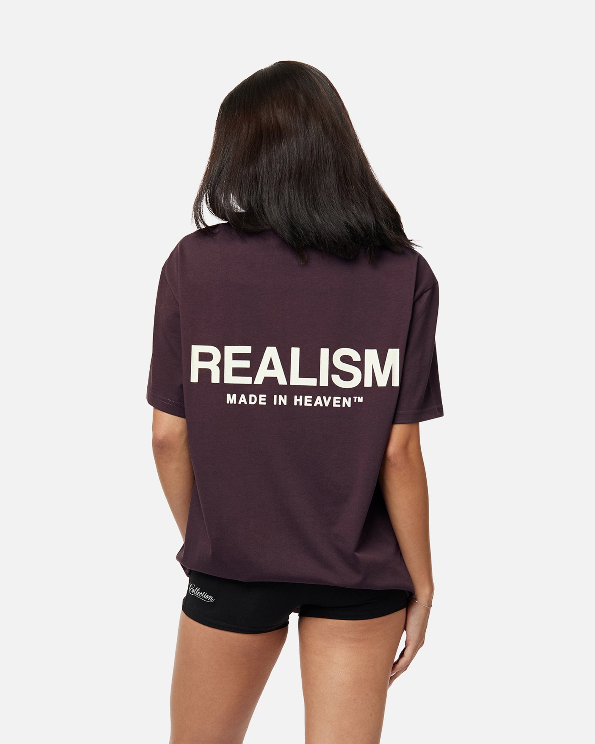 Realism SSS REALISM HEAVEN LOGO T-Shirt PLUM