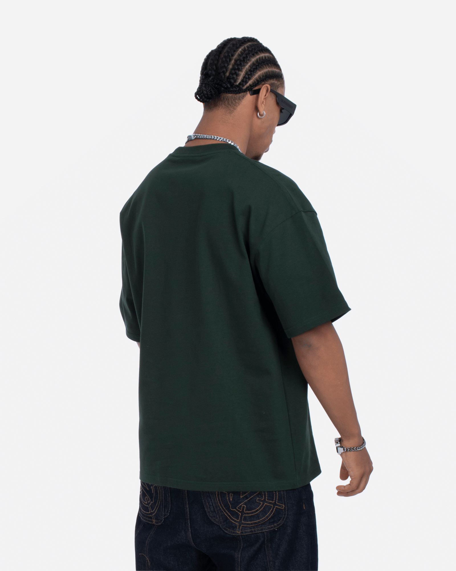 Realism SSS REALISM ELEMENT HEAVY WEIGHT T-Shirt GORGE GREEN