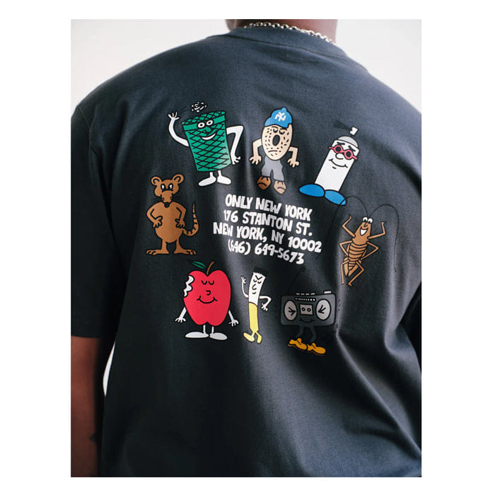 ONLY NY HOMIES OF NYC T - SHIRT - WHITE