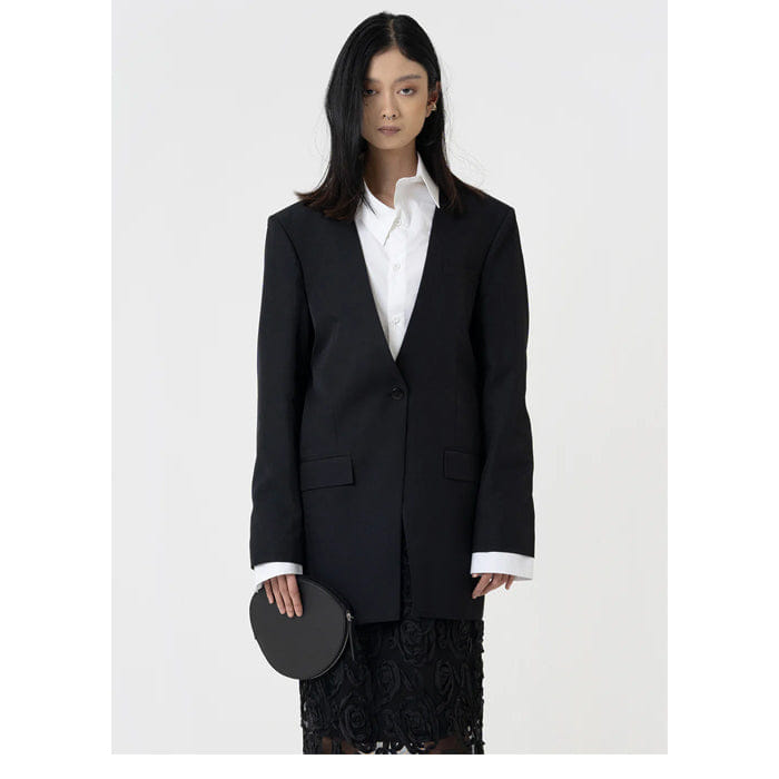 Aesthetic Pleasure Lou Blazer Black