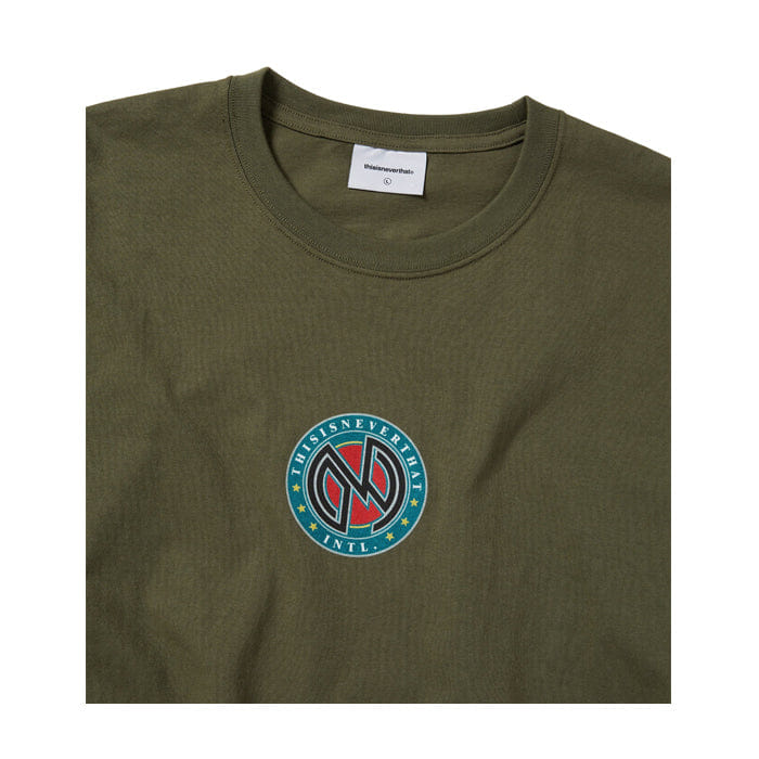 Thisisneverthat Monogram L/S T-Shirt Olive
