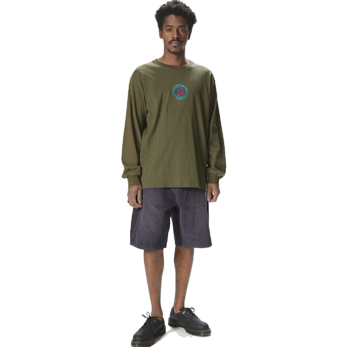Thisisneverthat Monogram L/S T-Shirt Olive