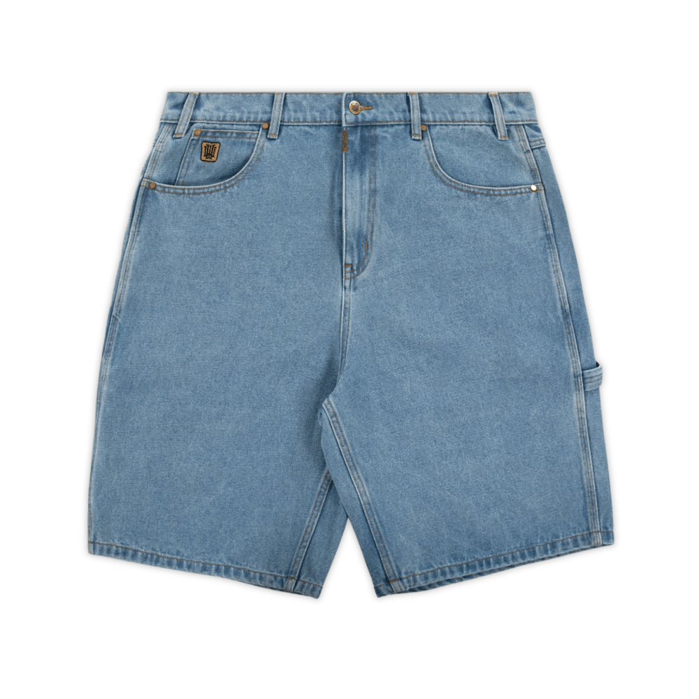 WNDRR Booster Denim Short (Washed Blue)