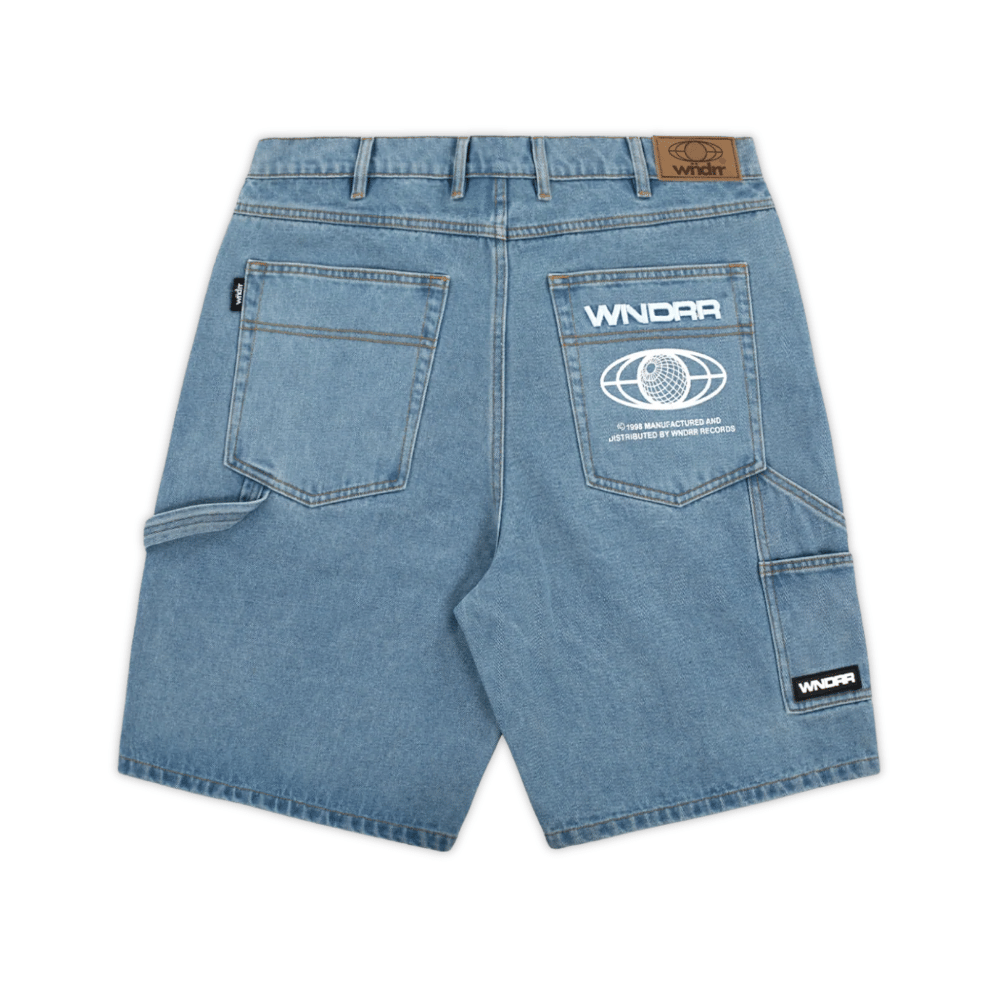 WNDRR Booster Denim Short (Washed Blue)