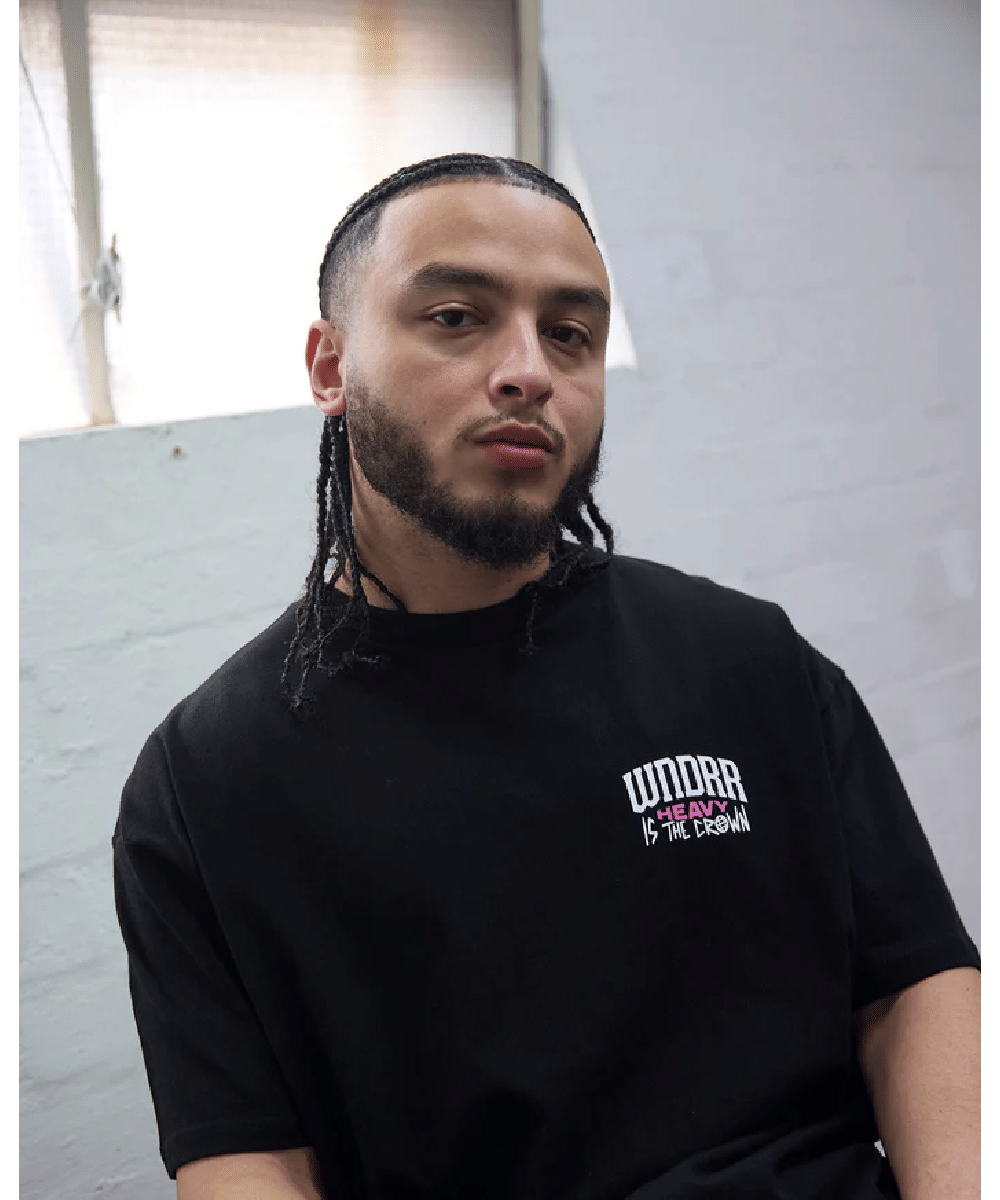 WNDRR Pledge Box Fit T-Shirt (Black)