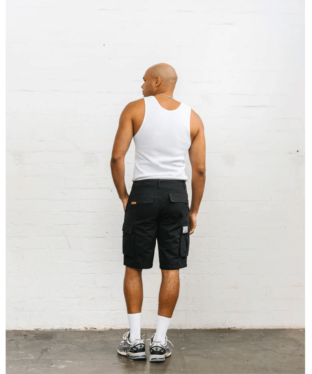 WNDRR Hijack Cargo Short (Black)