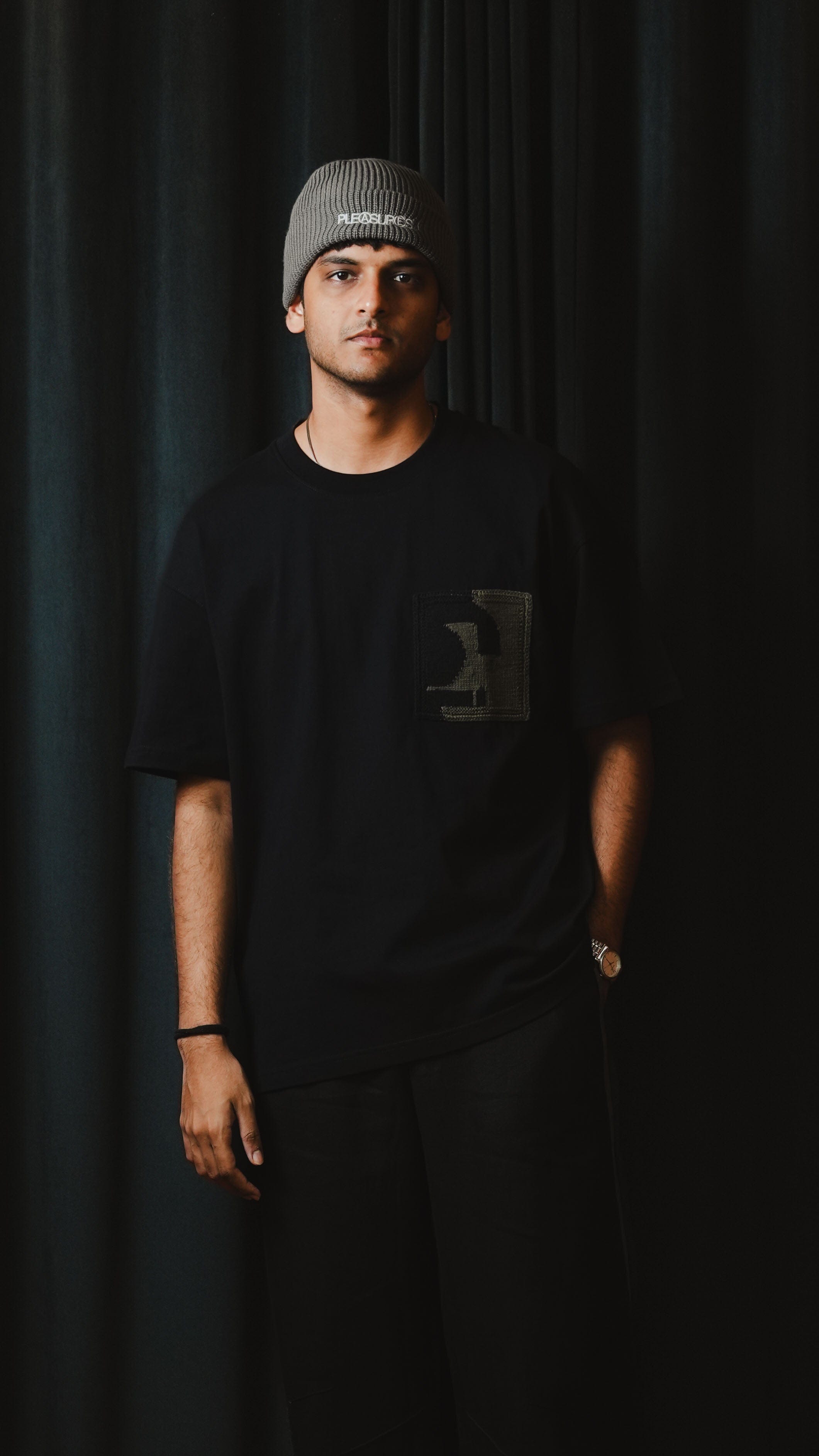 MARGN WHAT MAKES US HUMAN T-Shirt (BLACK)