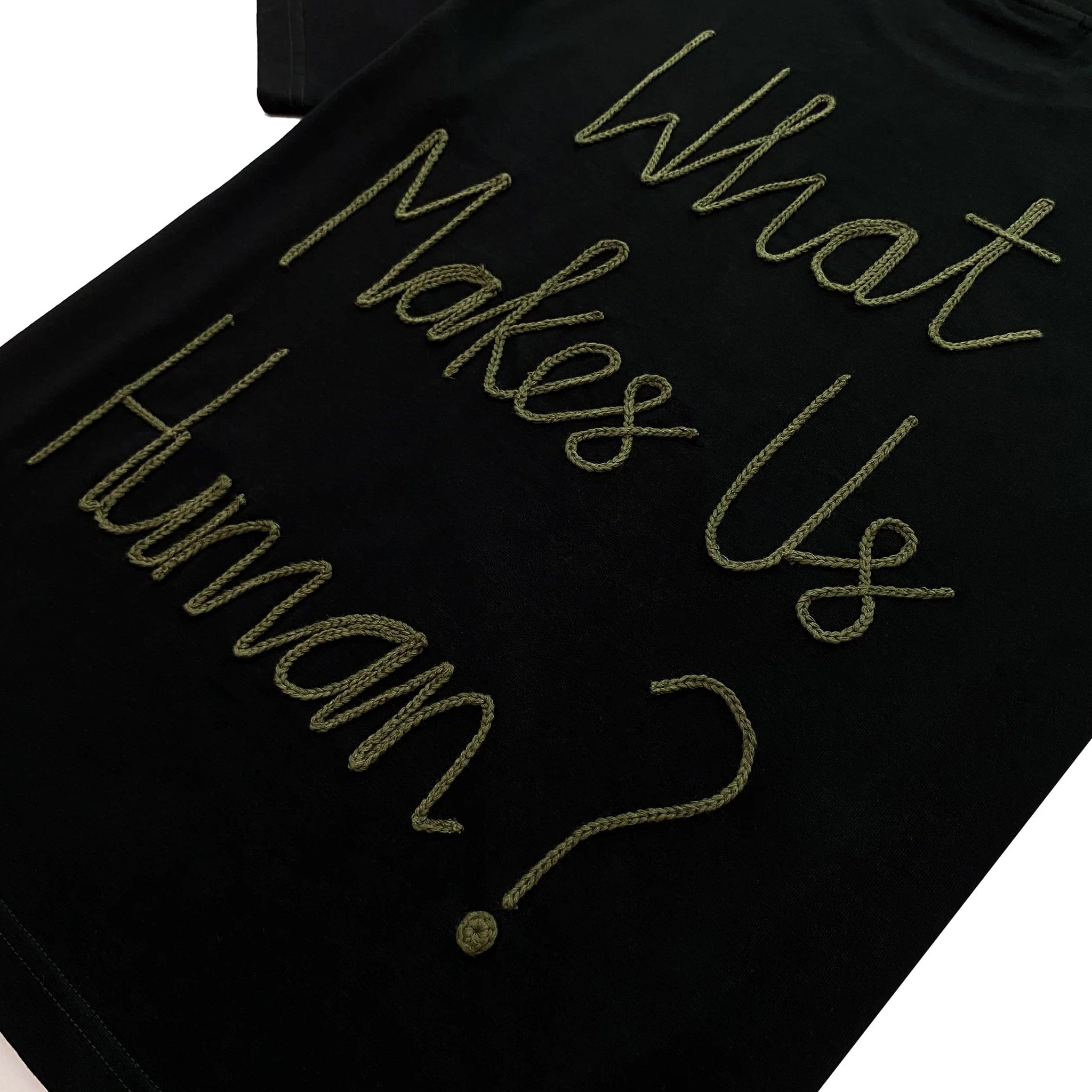MARGN WHAT MAKES US HUMAN T-Shirt (BLACK)
