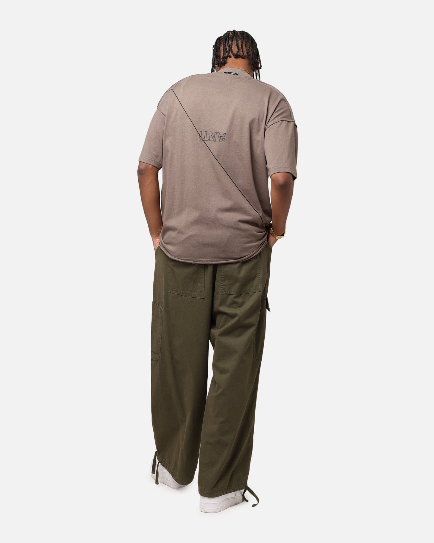 The Anti Order XY Aesthetic Non Seam T - Shirt Vintage Brown