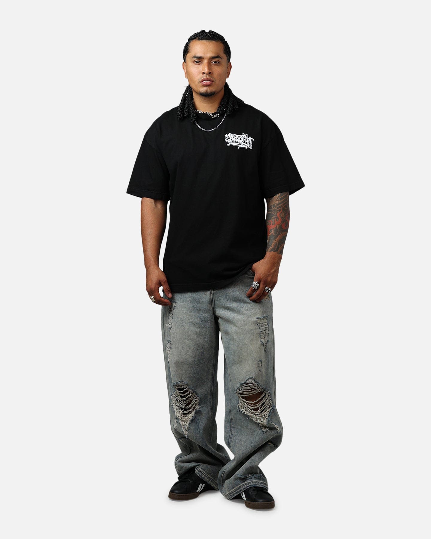 Carre Tagged T - Shirt Black