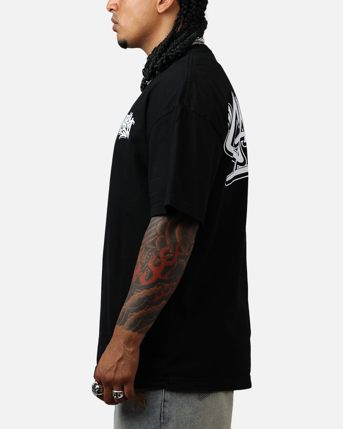 Carre Tagged T - Shirt Black
