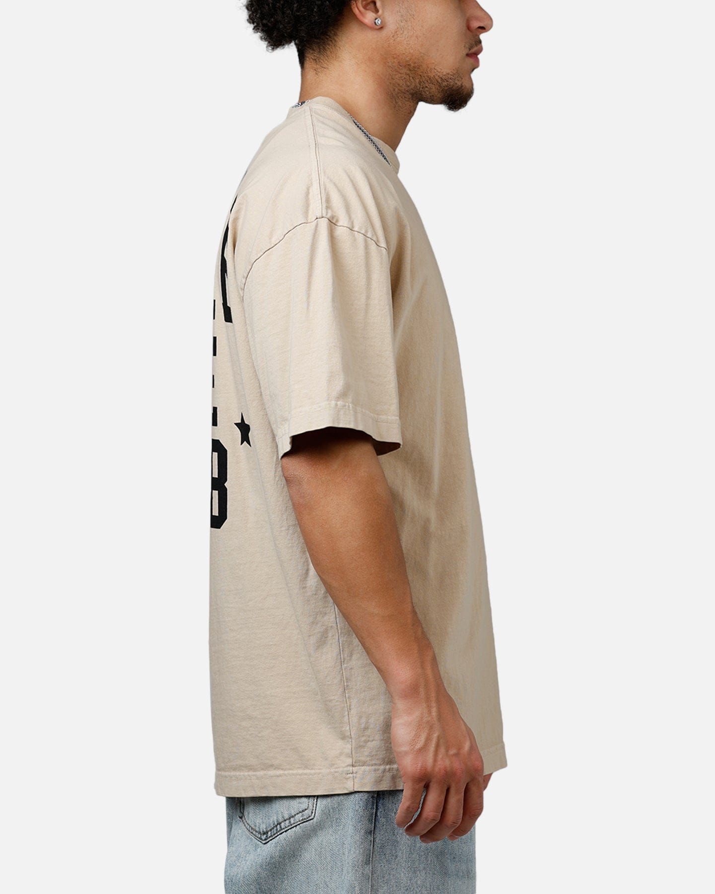 Carre Dice College T - Shirt Stone