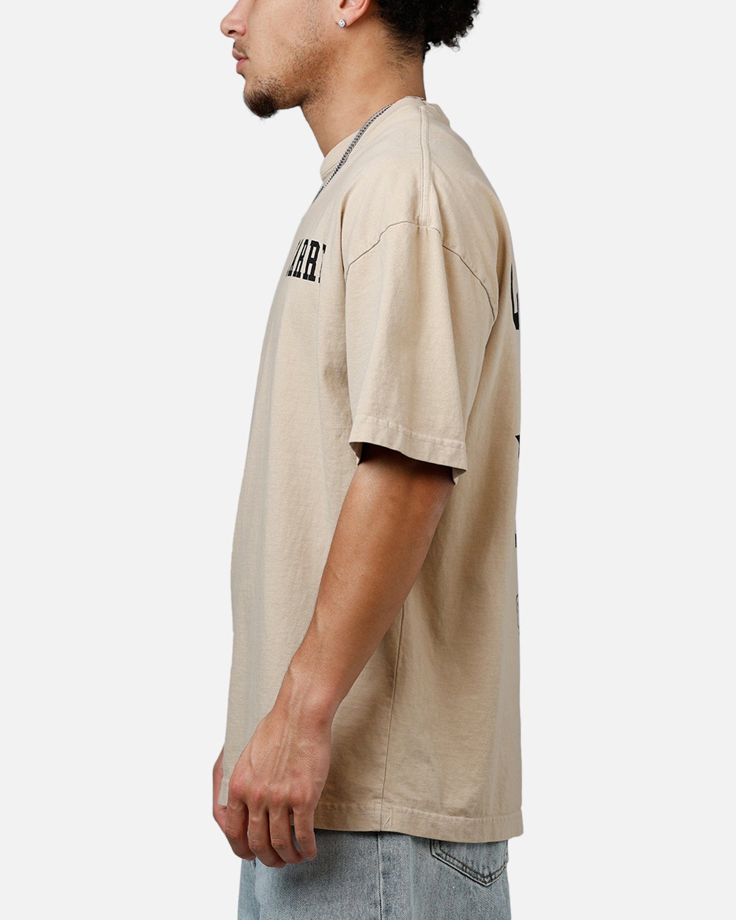 Carre Dice College T - Shirt Stone