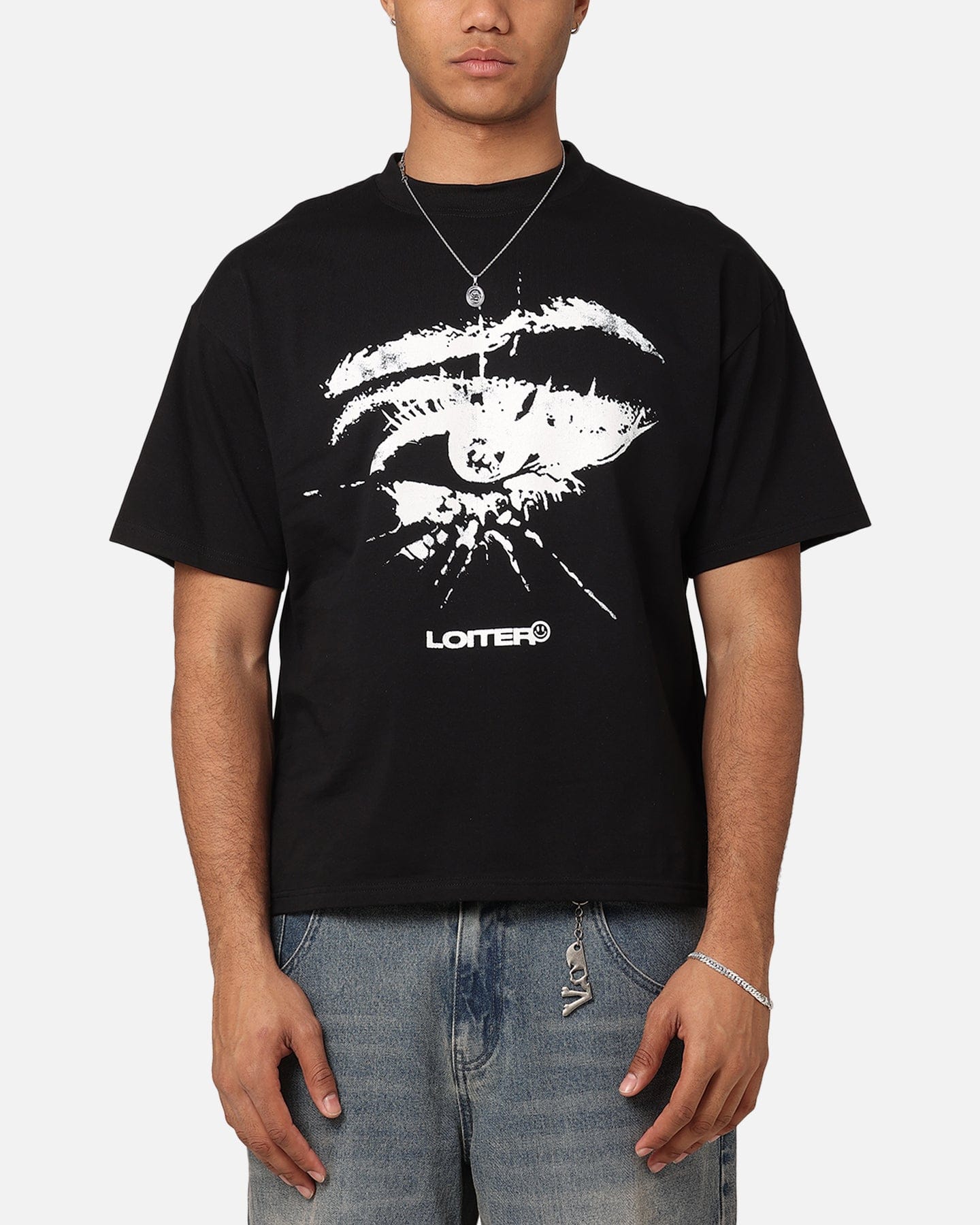 Loiter Eyes Can't Lie T - Shirt Black
