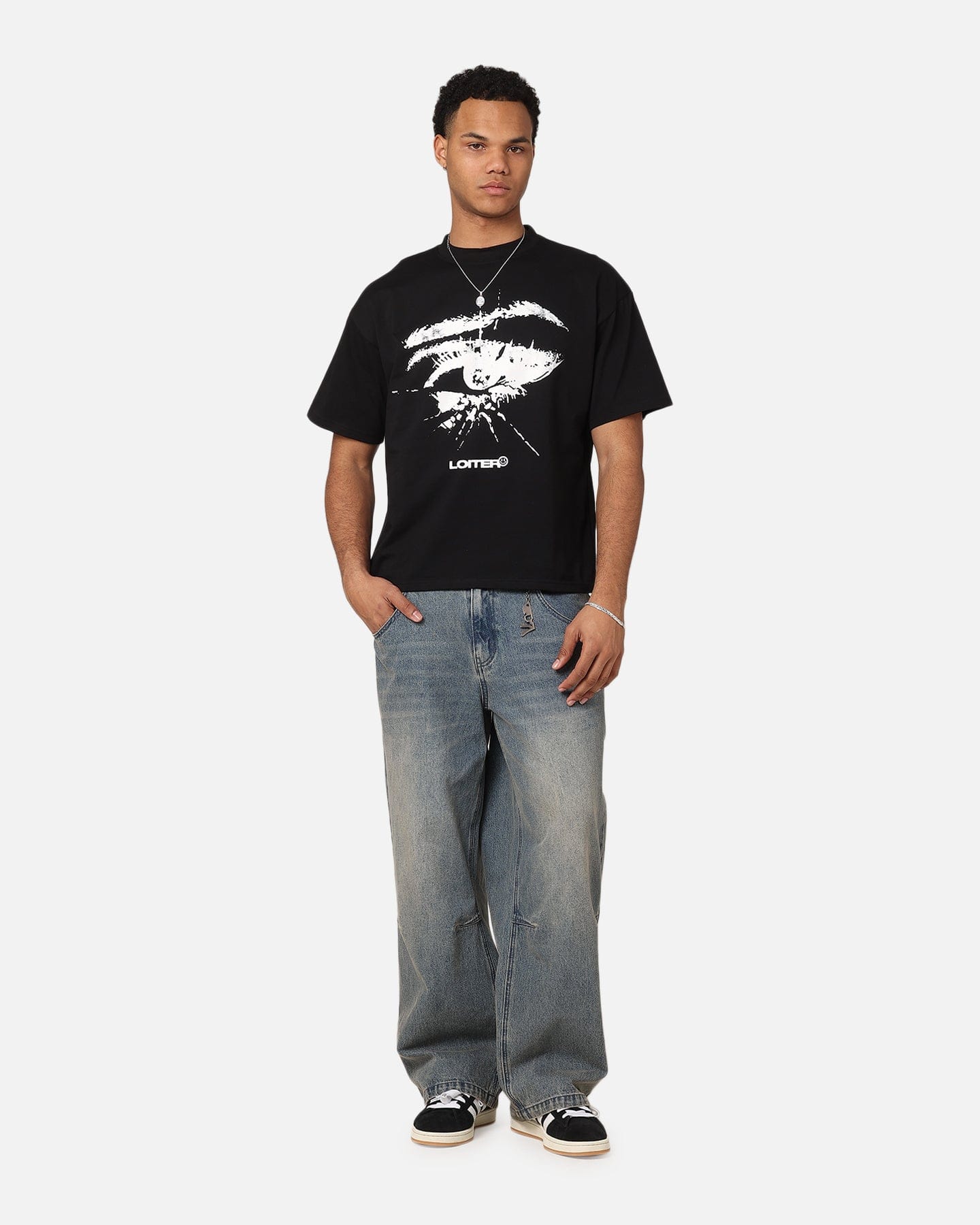 Loiter Eyes Can't Lie T - Shirt Black