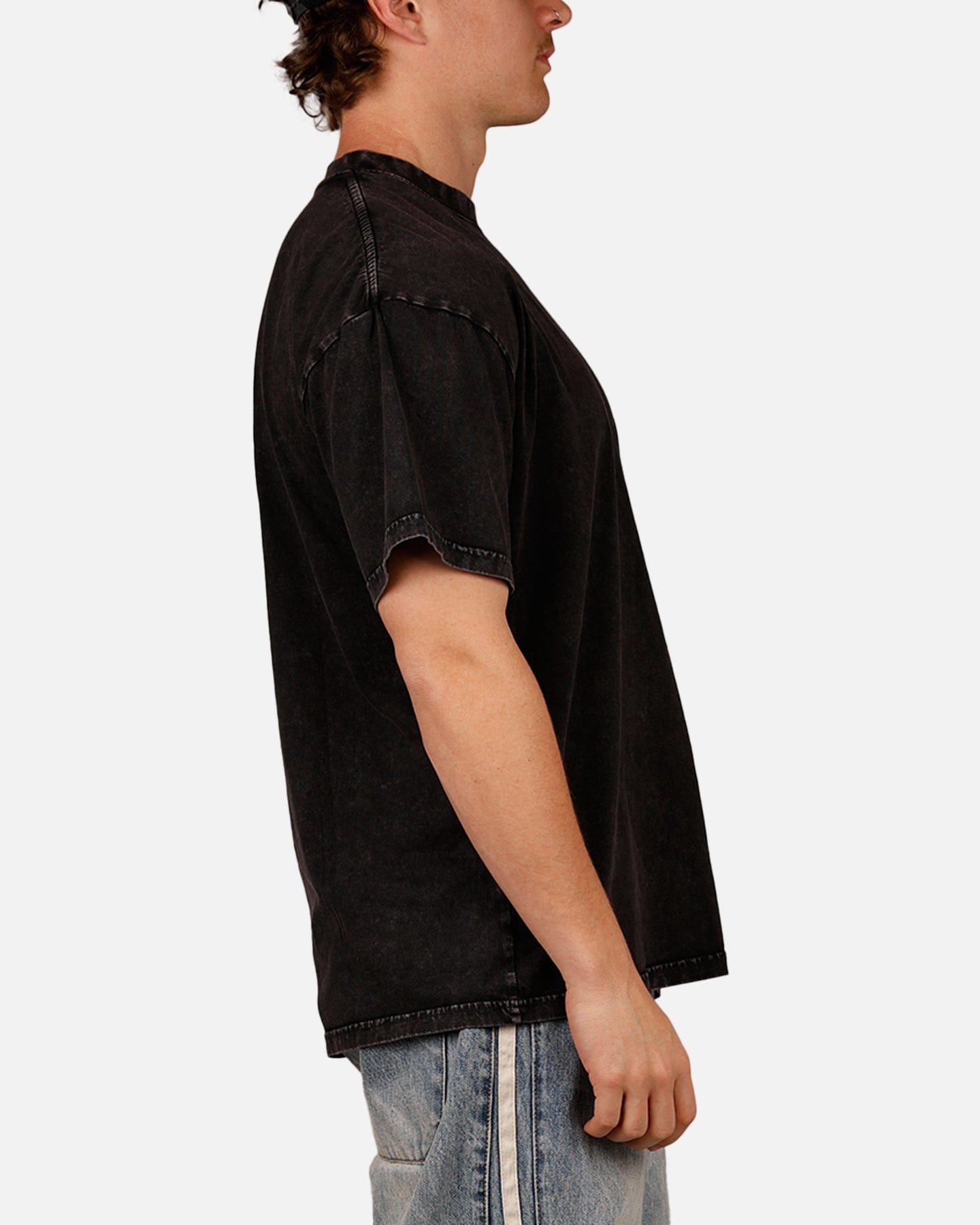 Culture KINGS Rodeo T - Shirt Black Acidwash