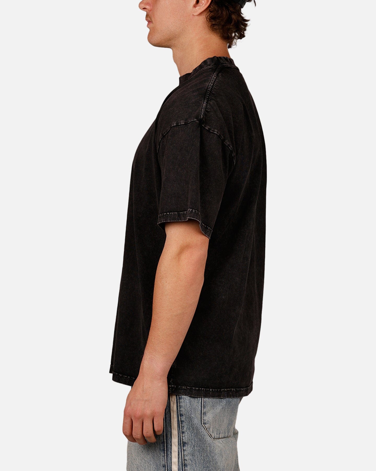 Culture KINGS Rodeo T - Shirt Black Acidwash