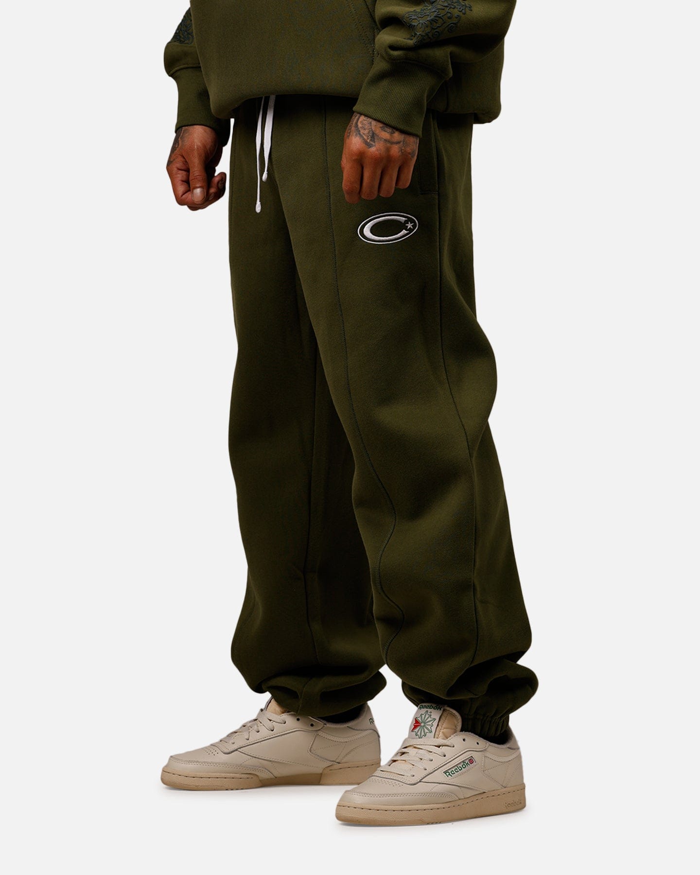 Carre C - Class Sweatpants Forest Green