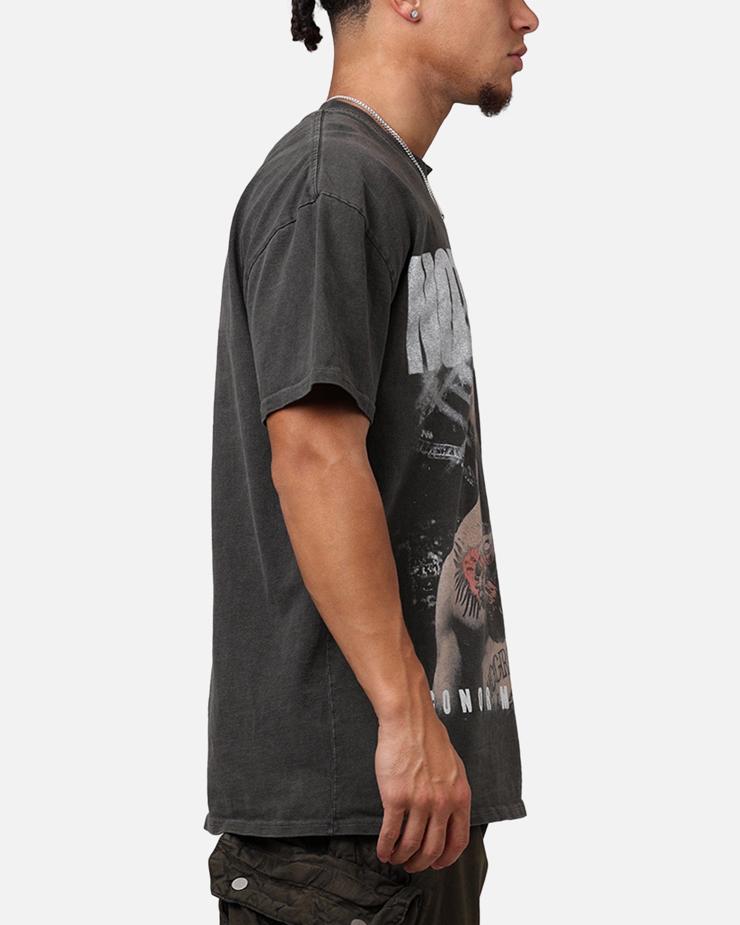MAC UFC By Culture Kings Conor McGregor Mac Heavyweight T - Shirt Black Wash
