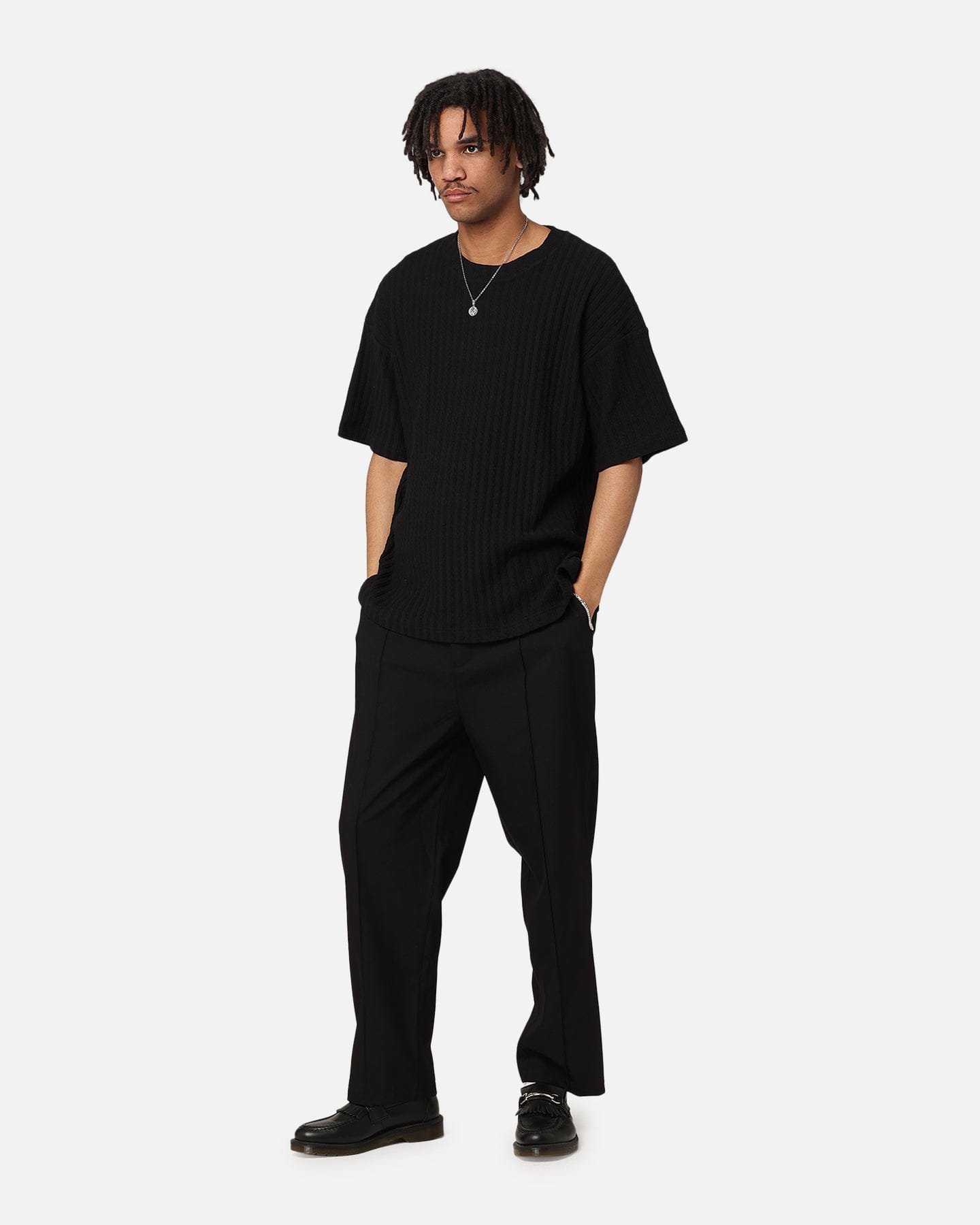 XXIII Karl Knit T - Shirt Black
