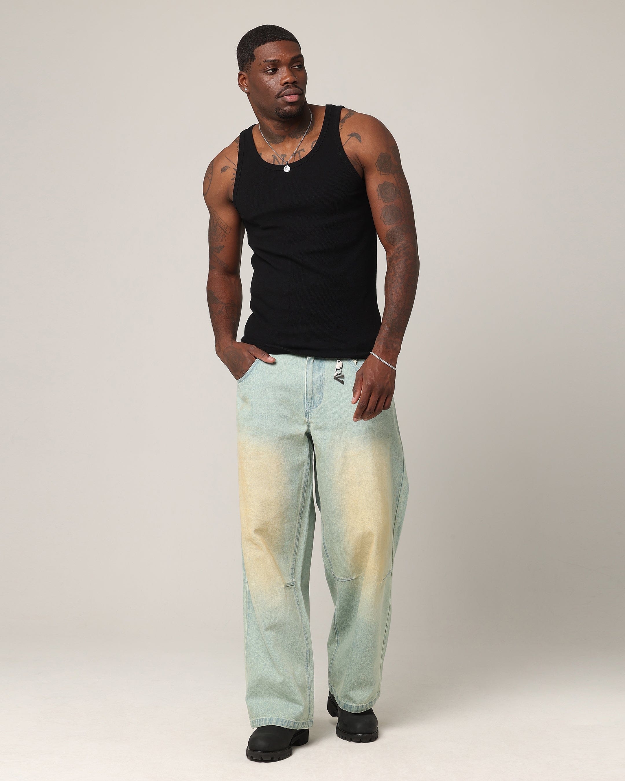Saint Morta Amplus Jeans Blue\Yellow
