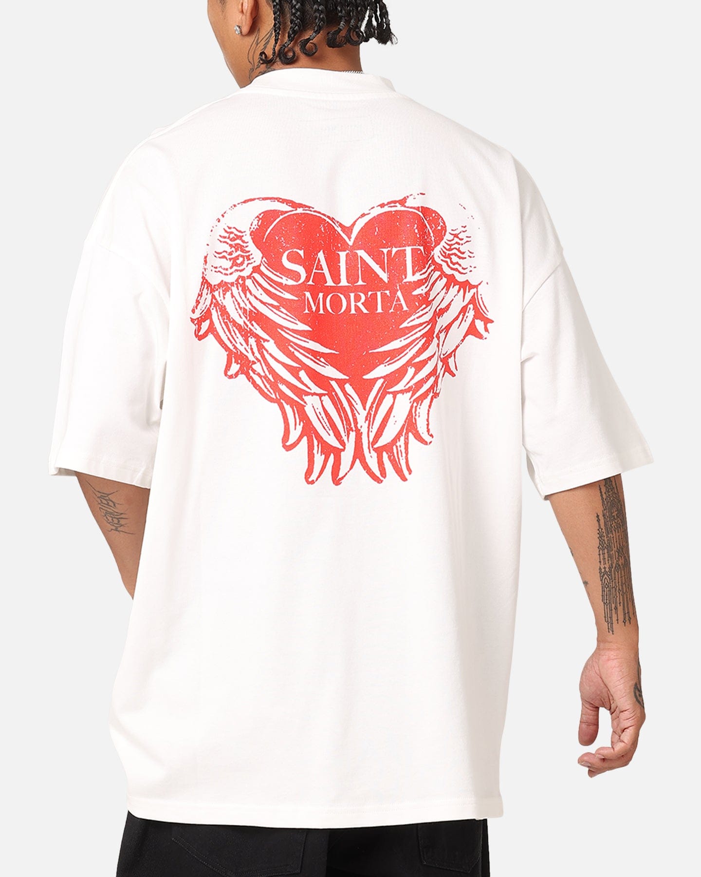 Saint Morta Angelic Heart T - Shirt Off White