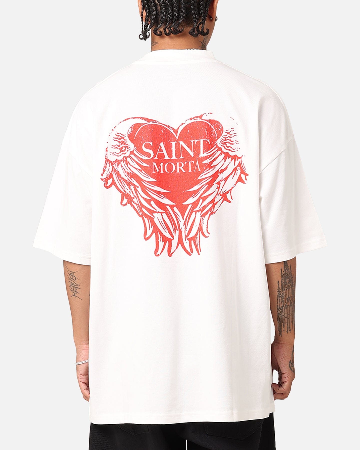 Saint Morta Angelic Heart T - Shirt Off White