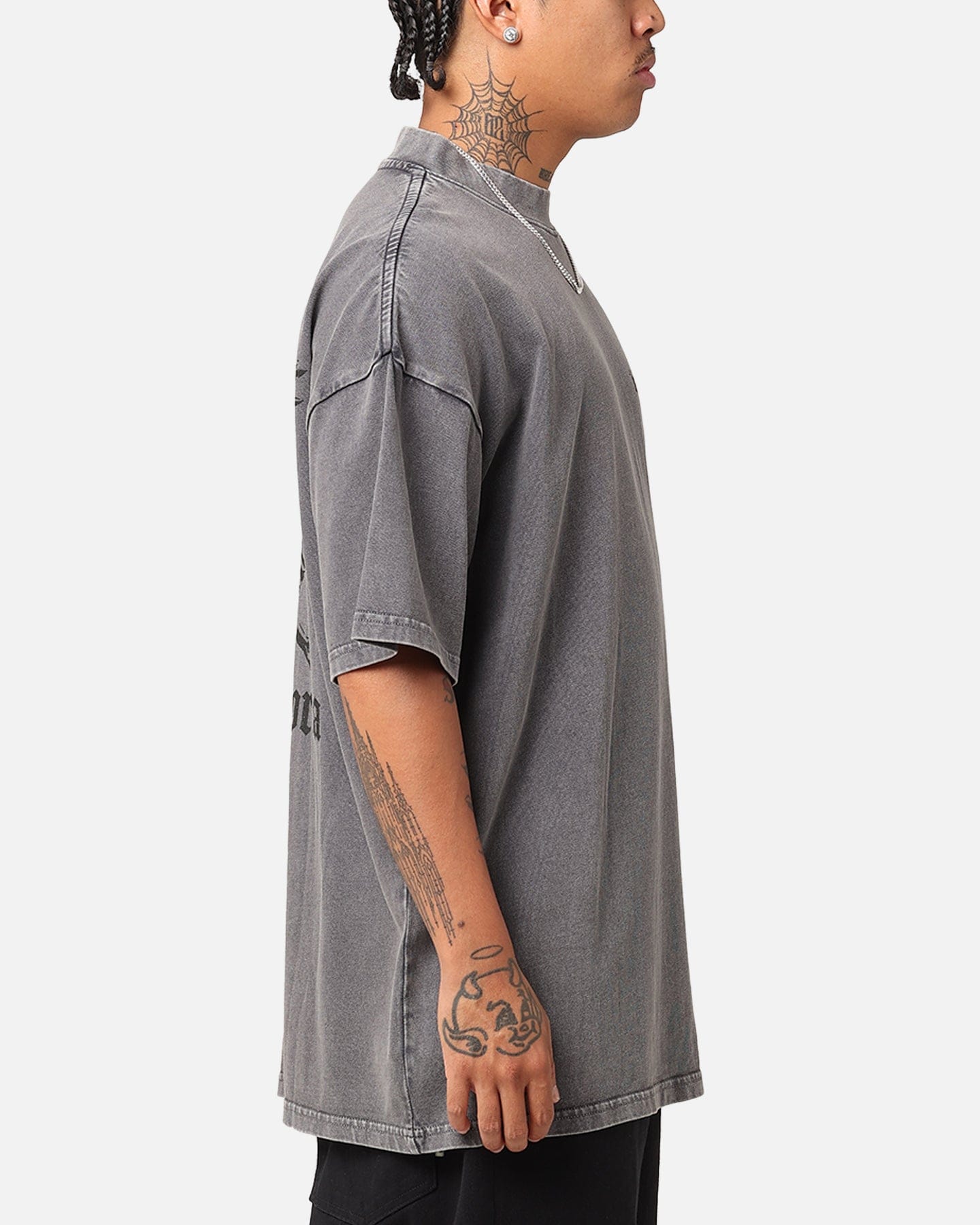 Saint Morta Ethereal T - Shirt Washed Charcoal