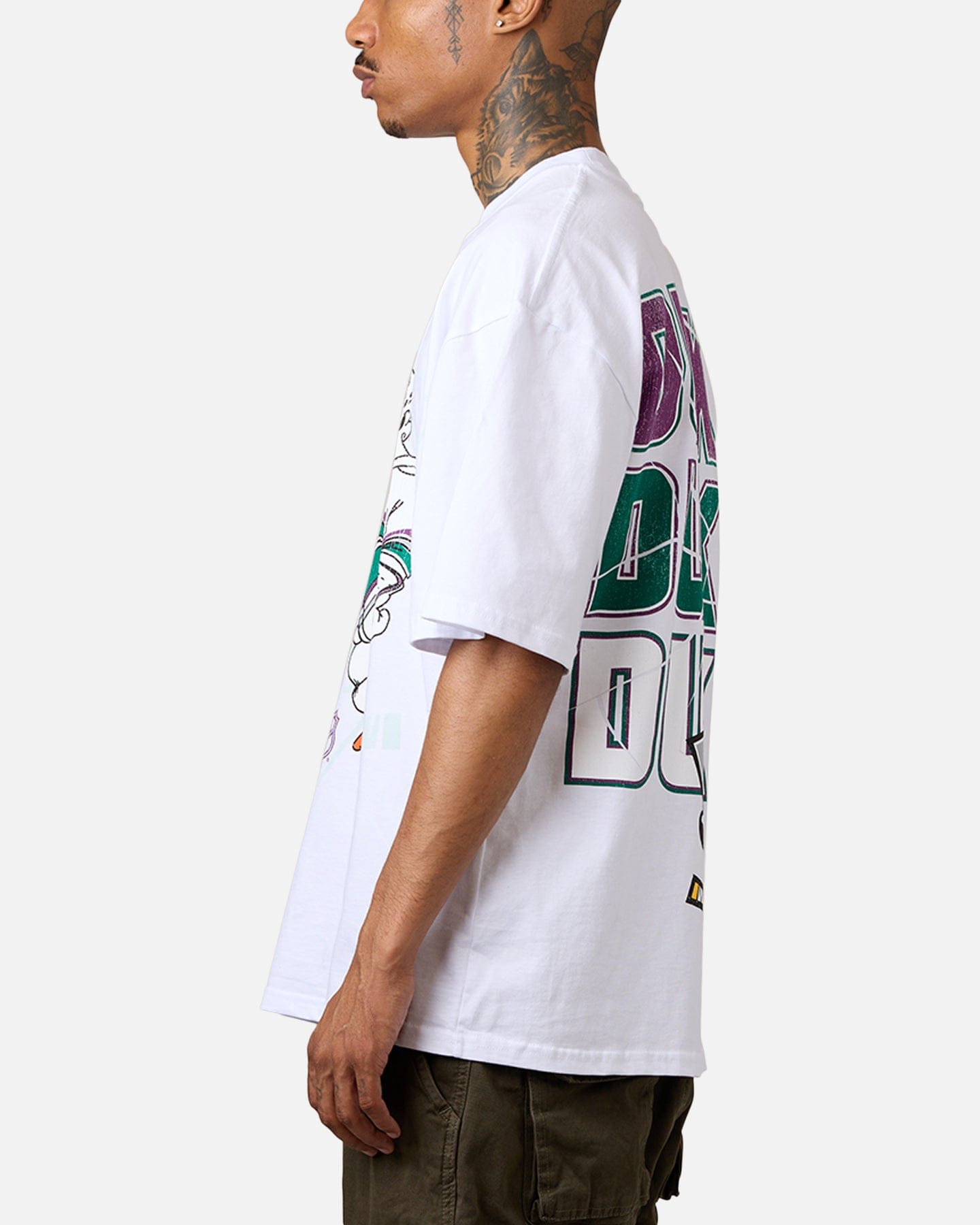 SMASH Culture Kings Anaheim Ducks Smash T - Shirt White