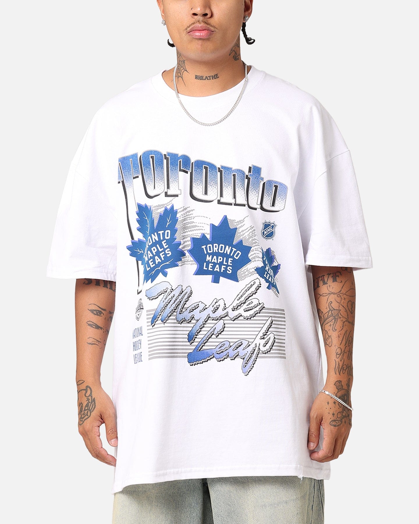 Maple Culture Kings Toronto Maple Leafs Heavyweight T - Shirt White