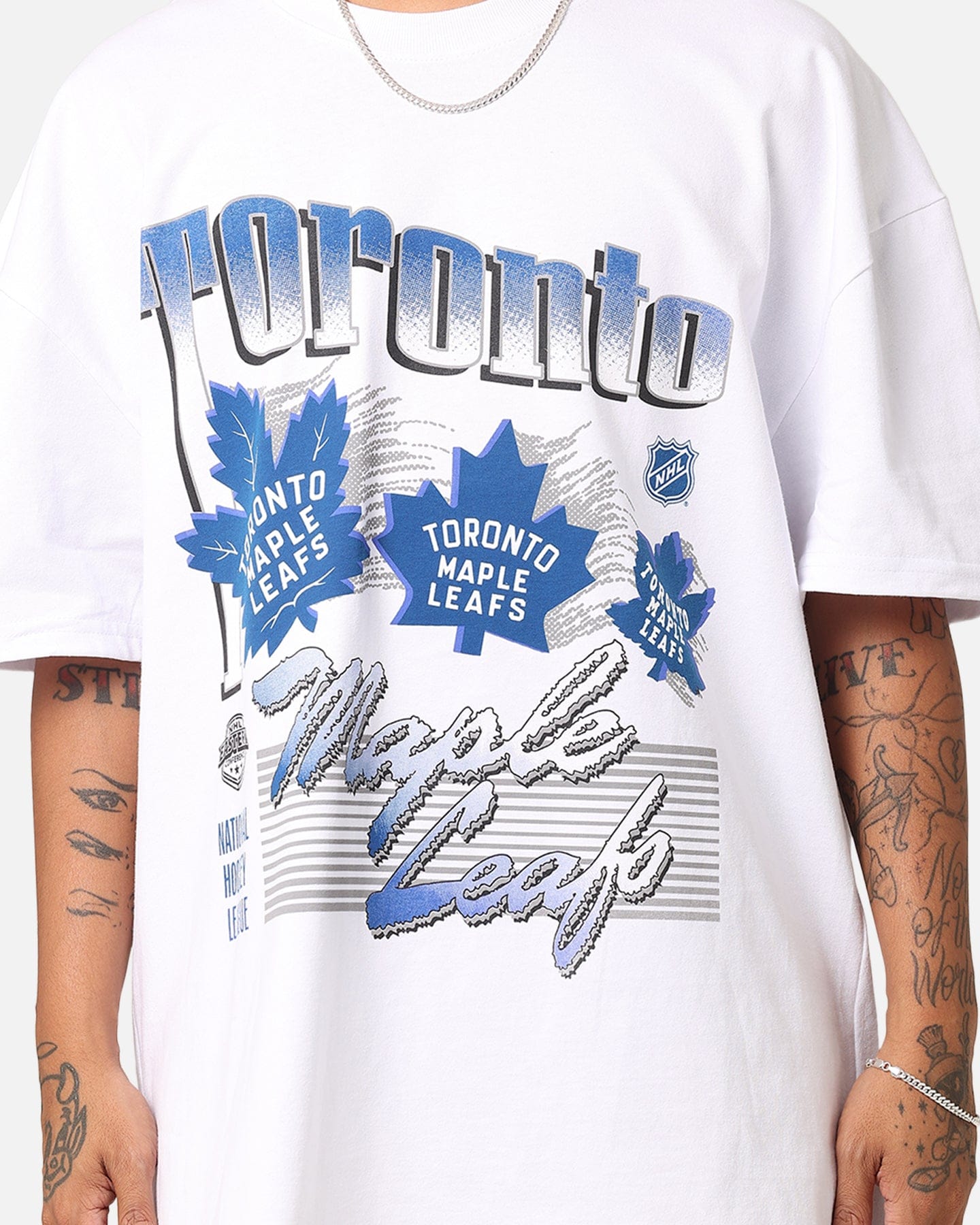 Maple Culture Kings Toronto Maple Leafs Heavyweight T - Shirt White