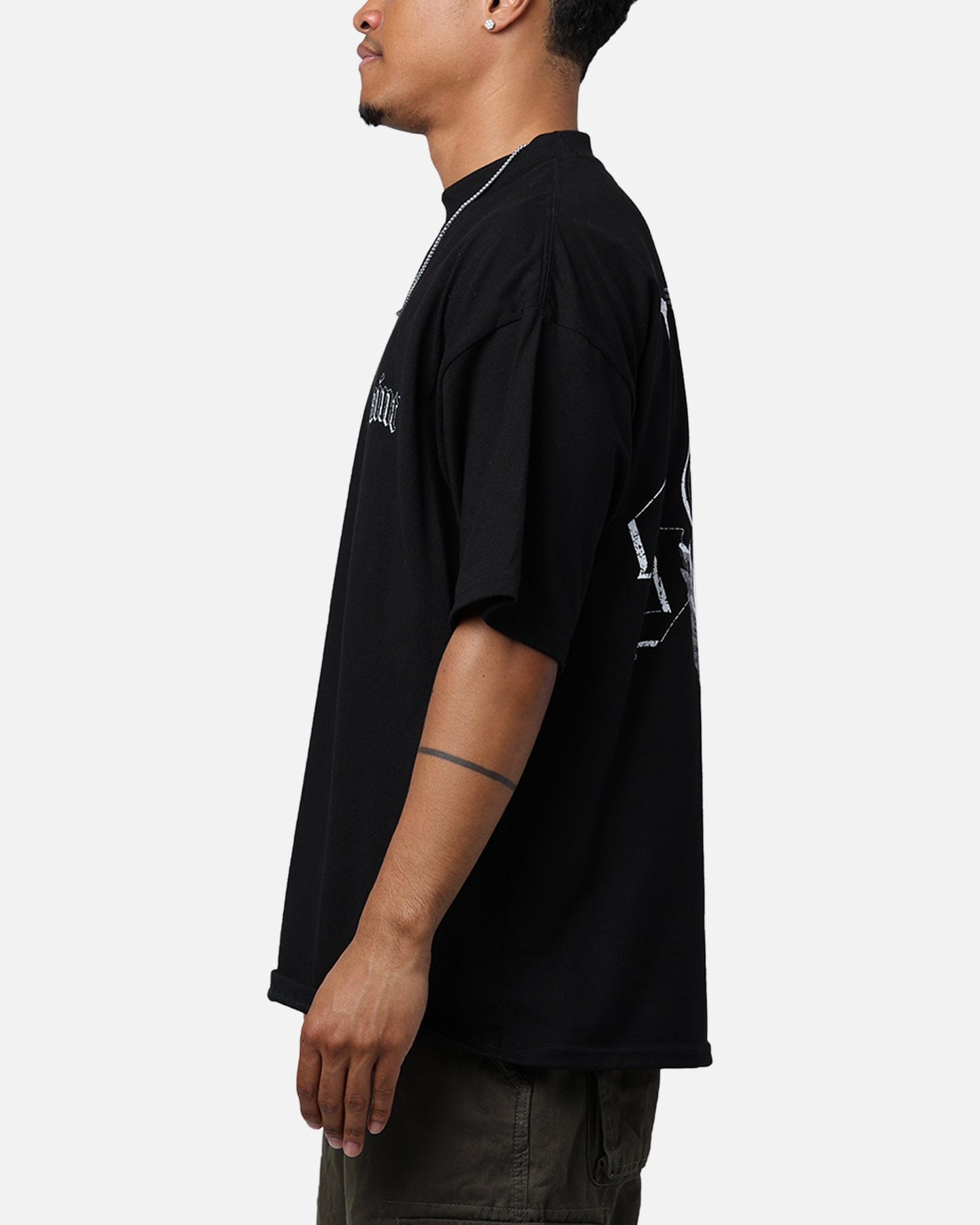 Saint Morta Freedom Mock T - Shirt Black