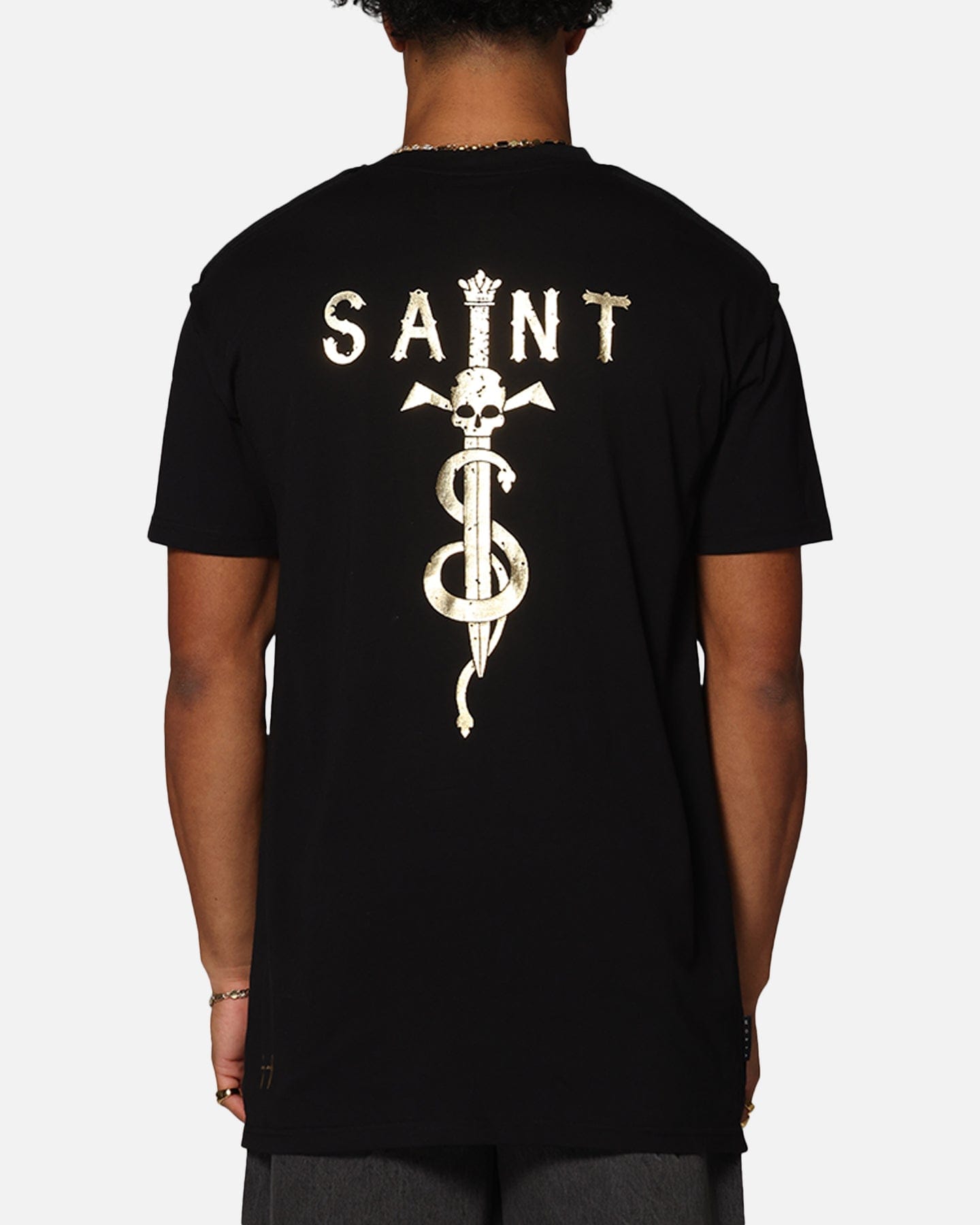 Saint Morta Daggers Lafayette T - Shirt Black/Gold