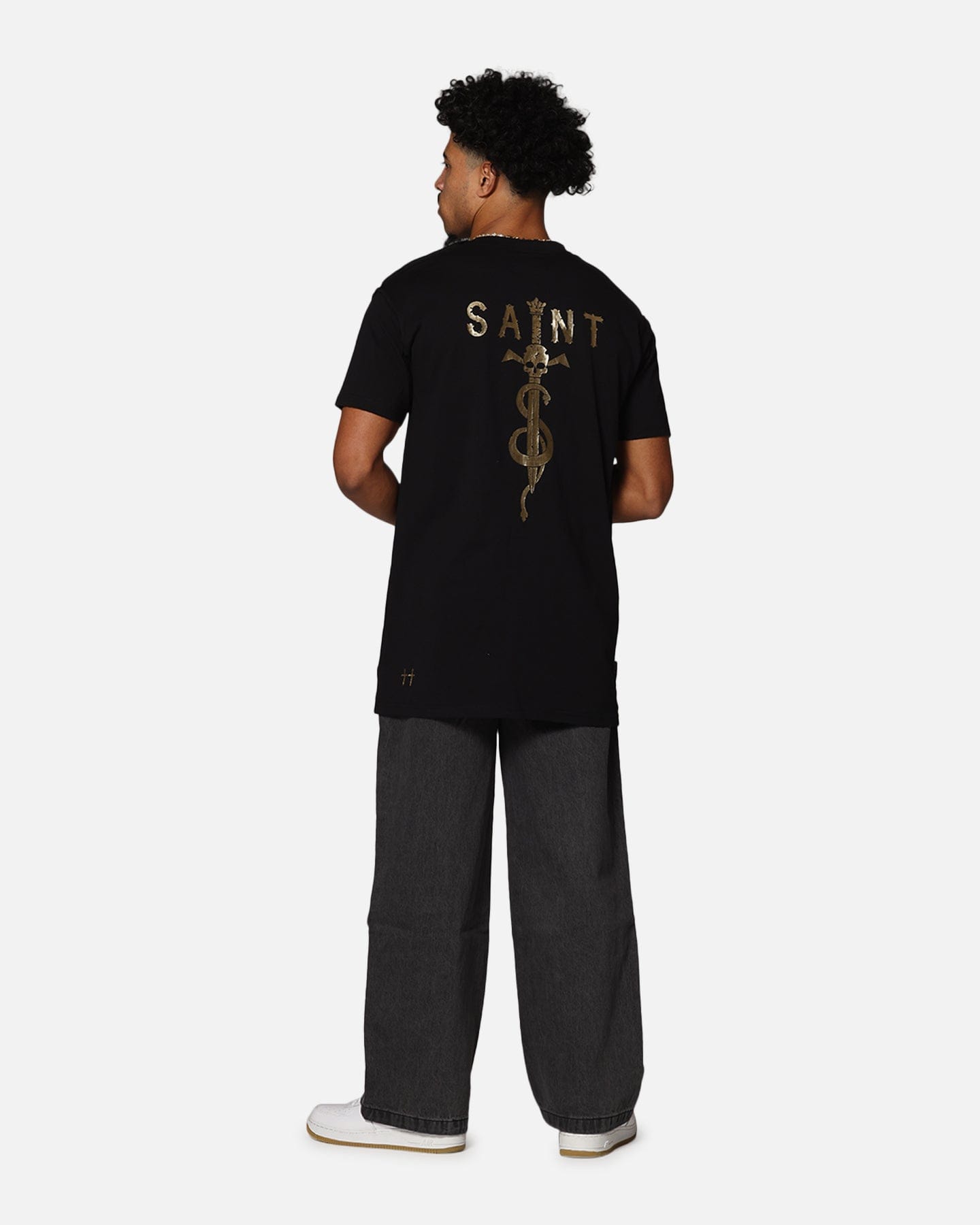 Saint Morta Daggers Lafayette T - Shirt Black/Gold
