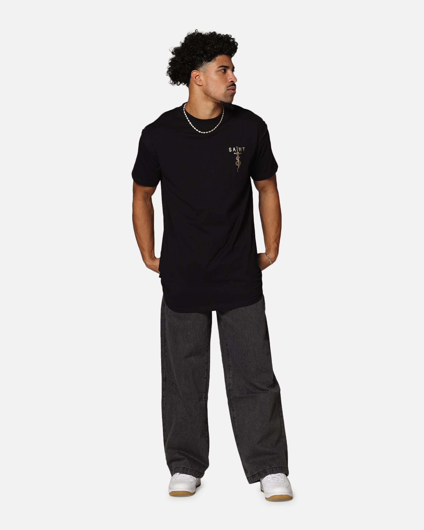 Saint Morta Daggers Lafayette T - Shirt Black/Gold