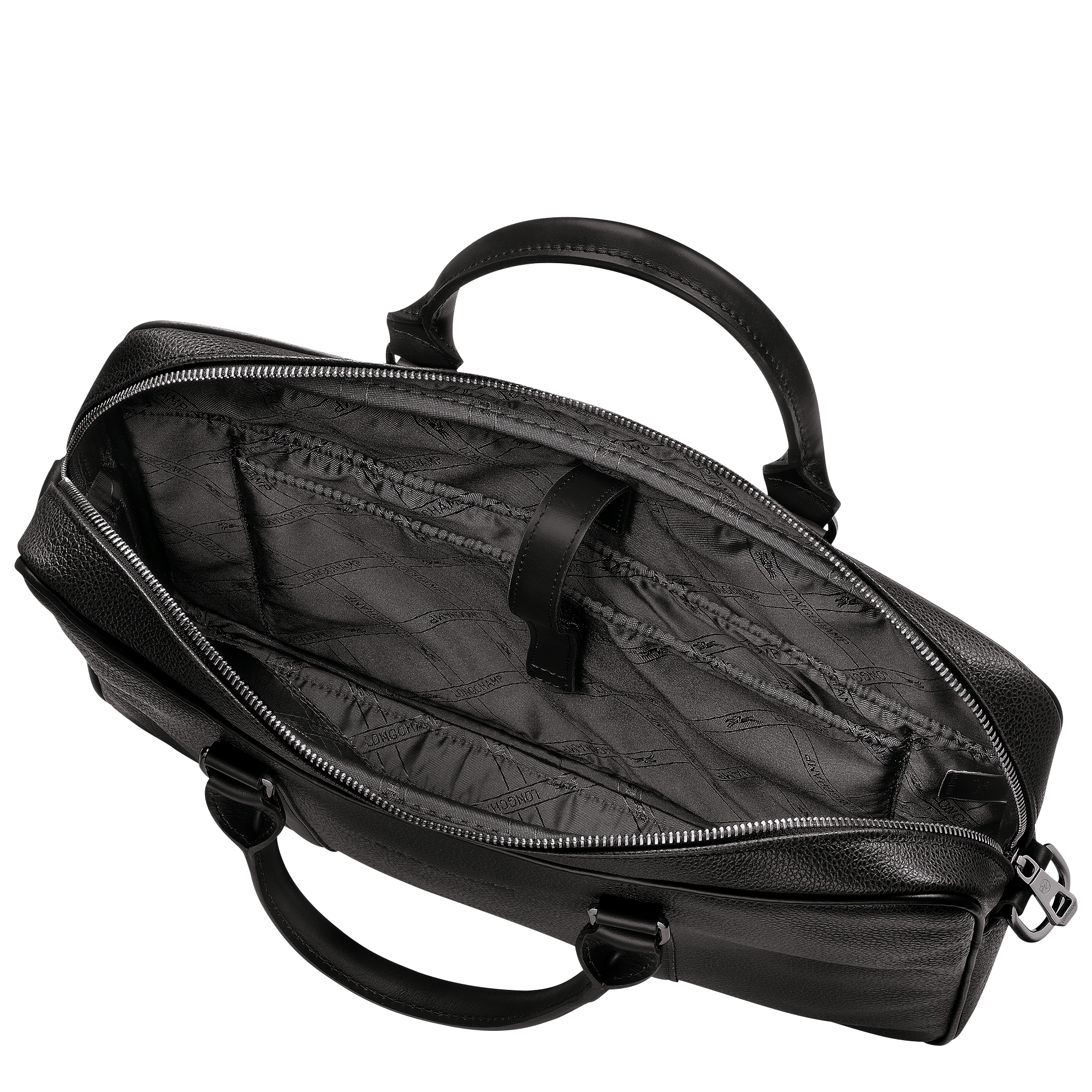 Long Champ Longchamp Le Foulonné XS Briefcase Black