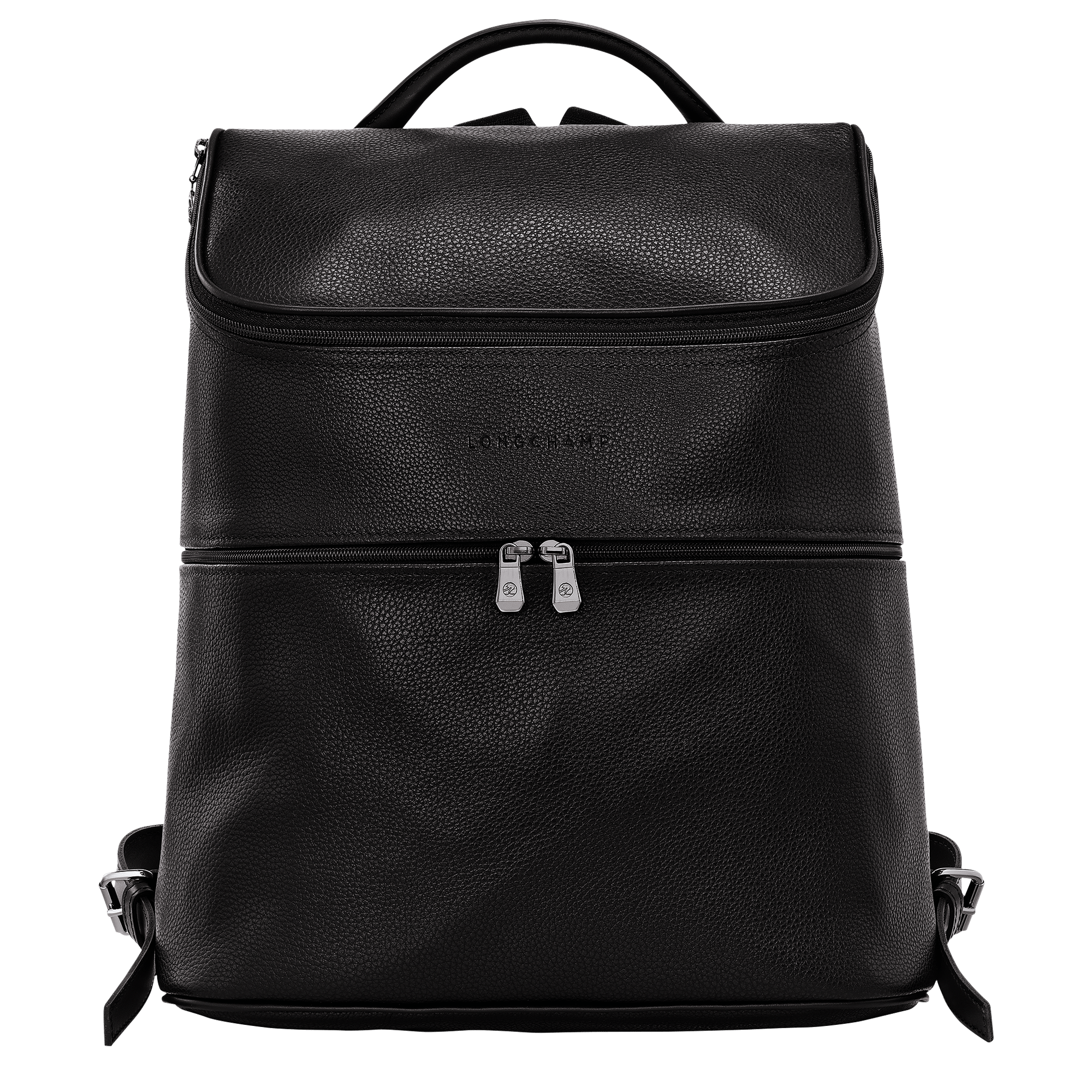 Long Champ Longchamp Le Foulonné Backpack Black