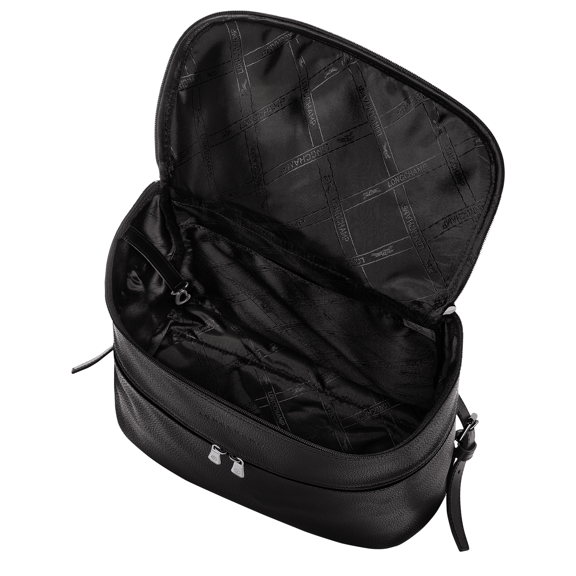 Long Champ Longchamp Le Foulonné Backpack Black