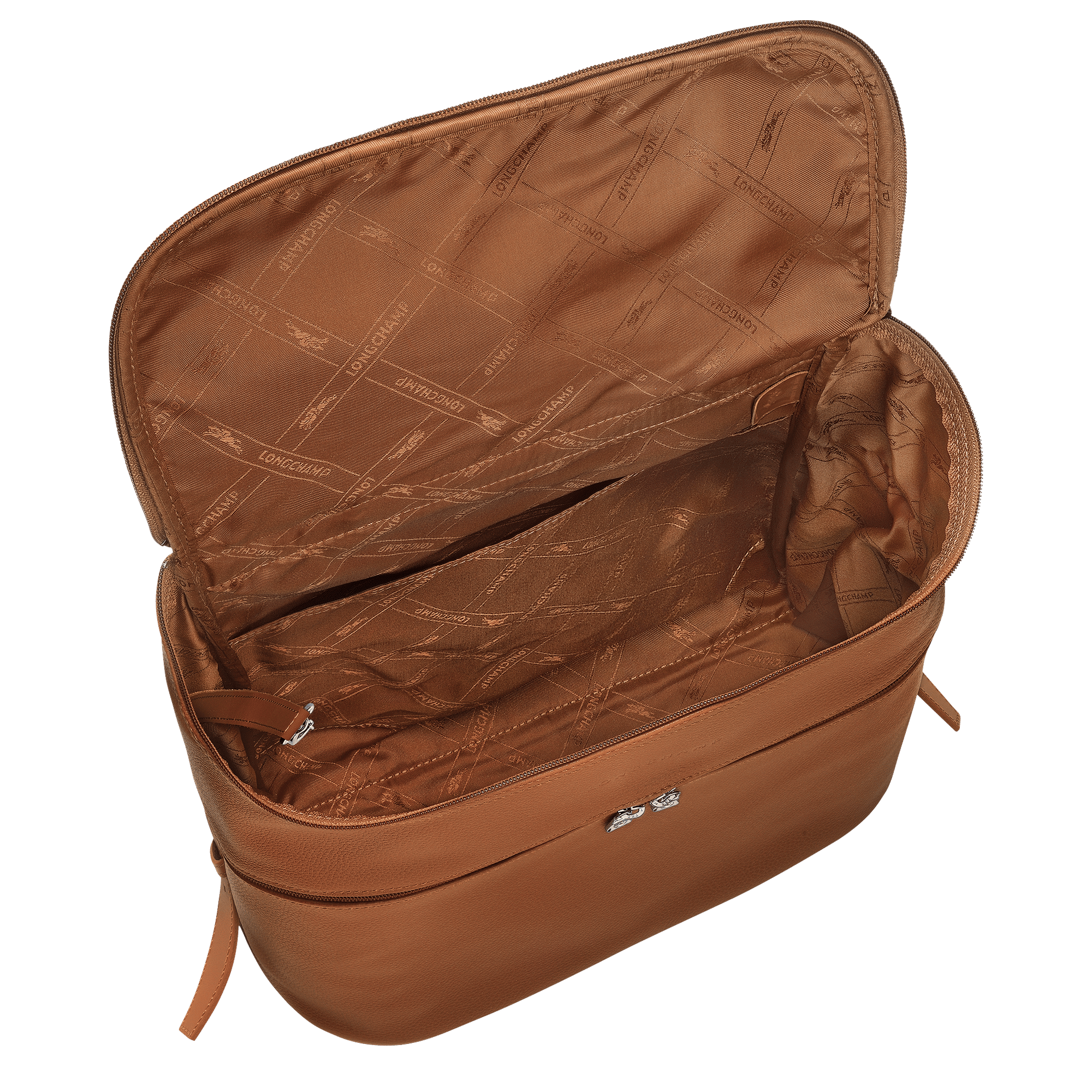 Long Champ Longchamp Le Foulonné Backpack Caramel