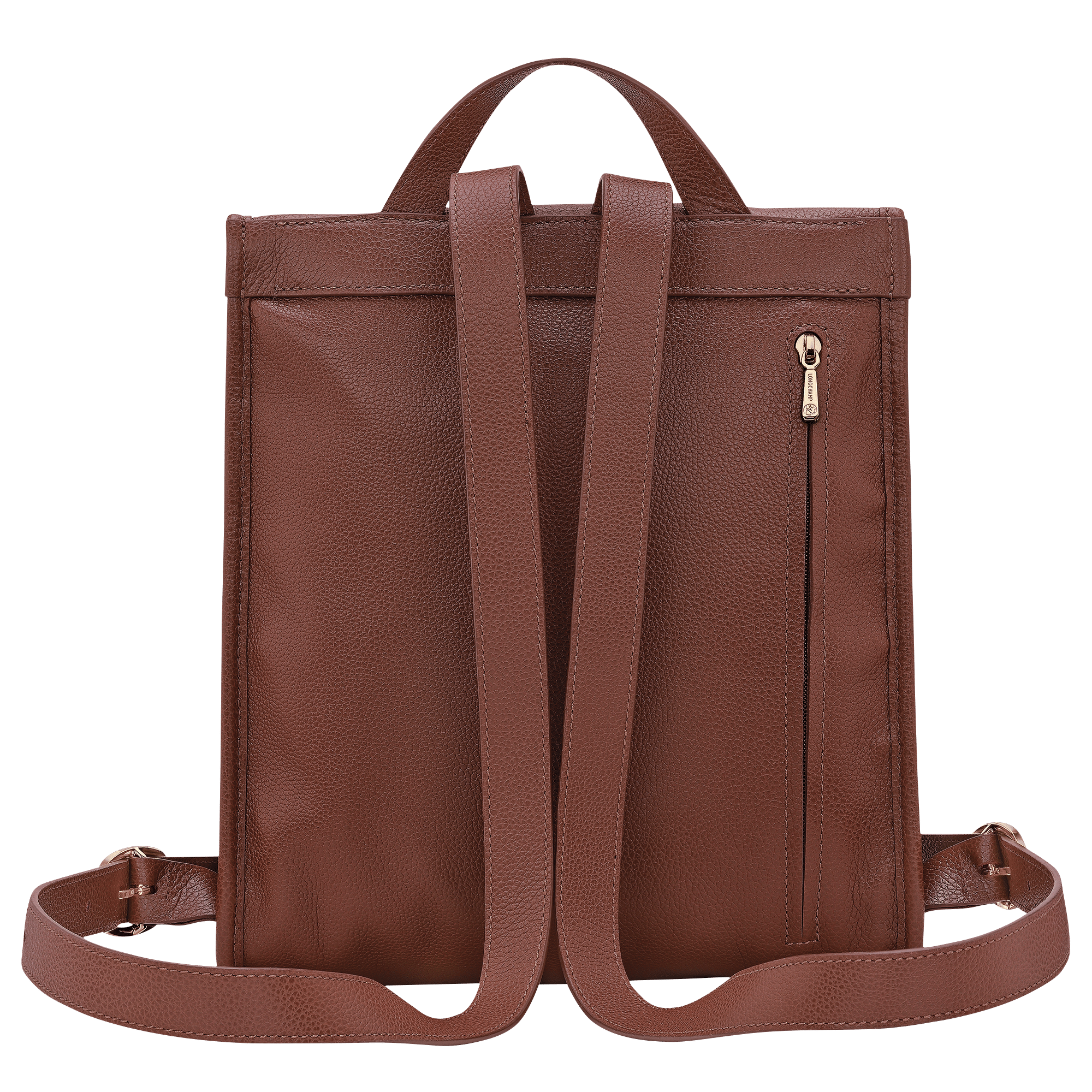 Long Champ Longchamp Le Foulonné M Backpack Coffee