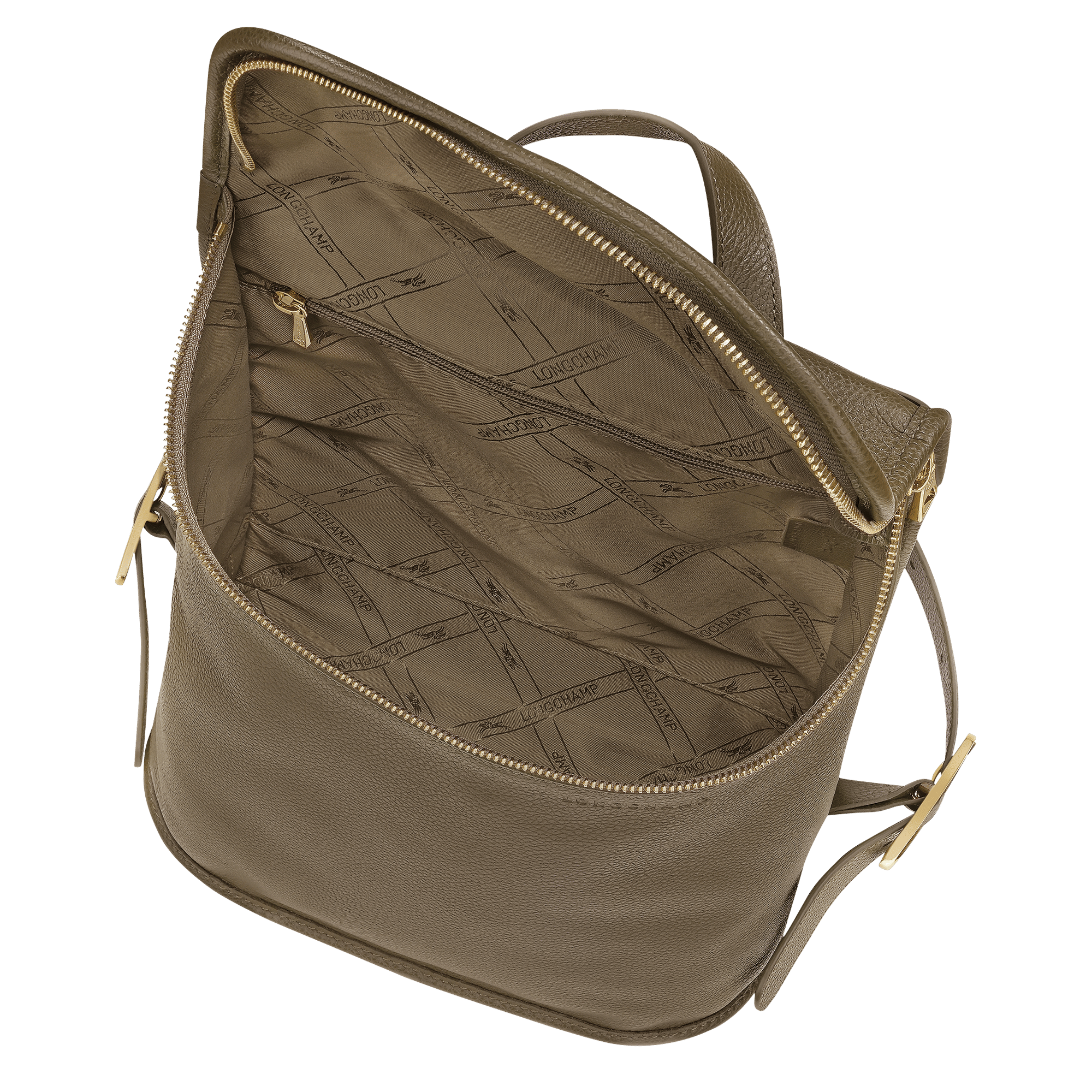 Long Champ Longchamp Le Foulonné M Backpack Caper