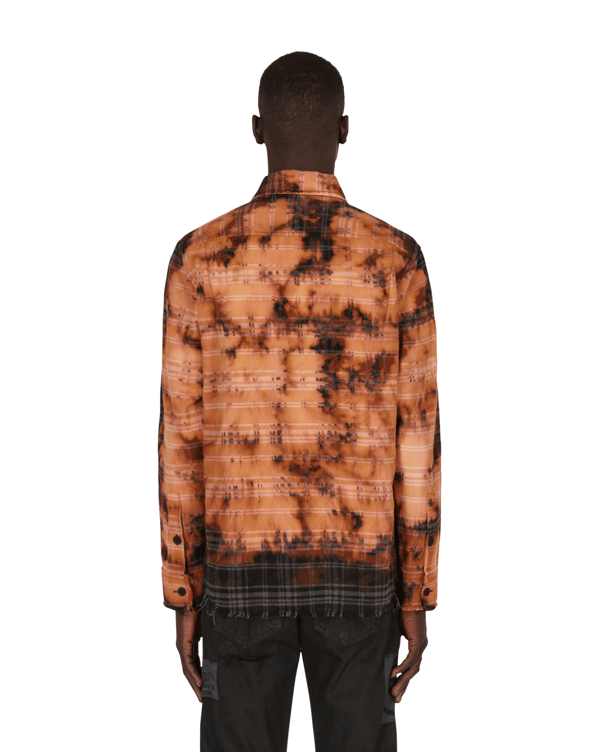 Slam Jam Check Shirt Black