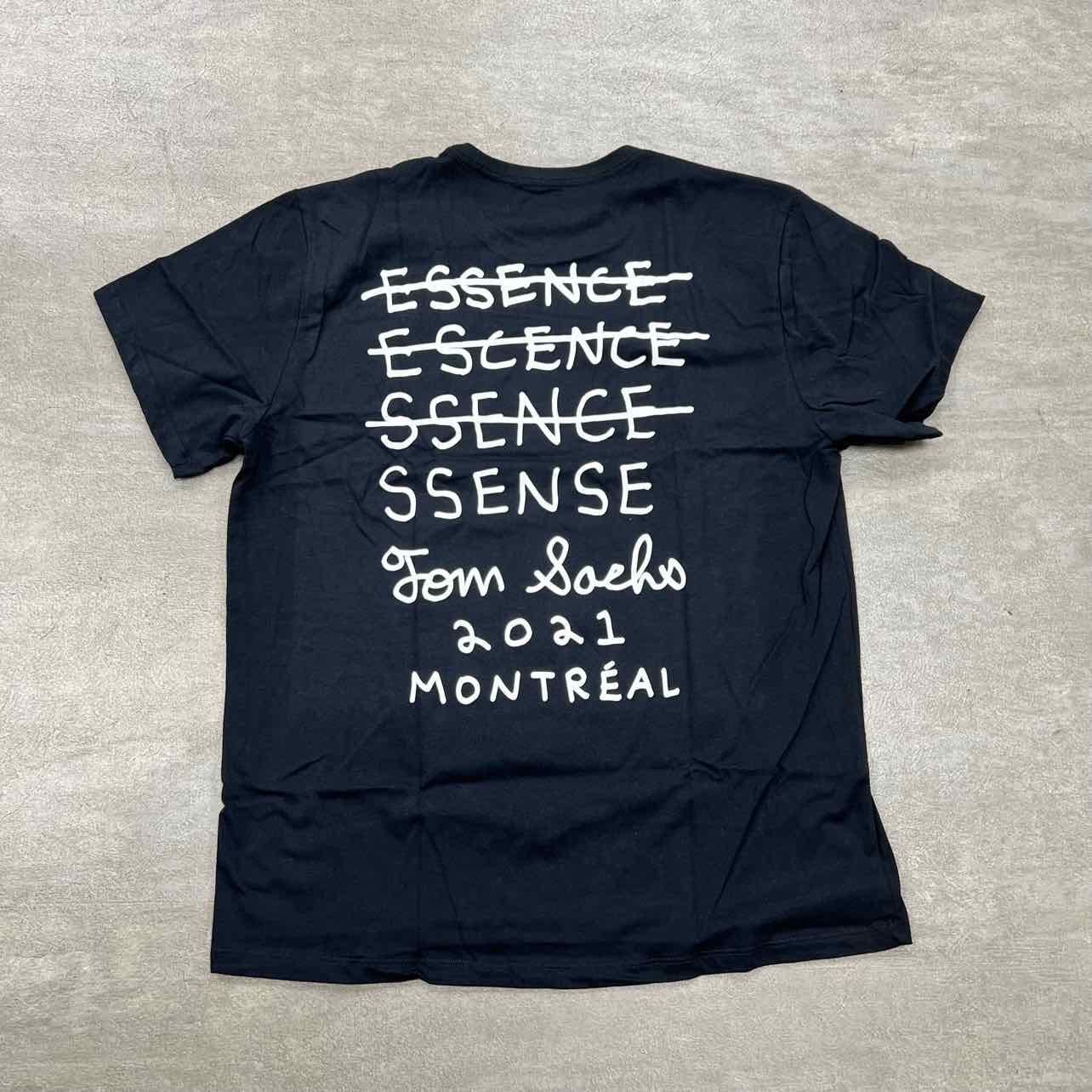 Tom Sachs T - Shirt SSENSE Black New Size M