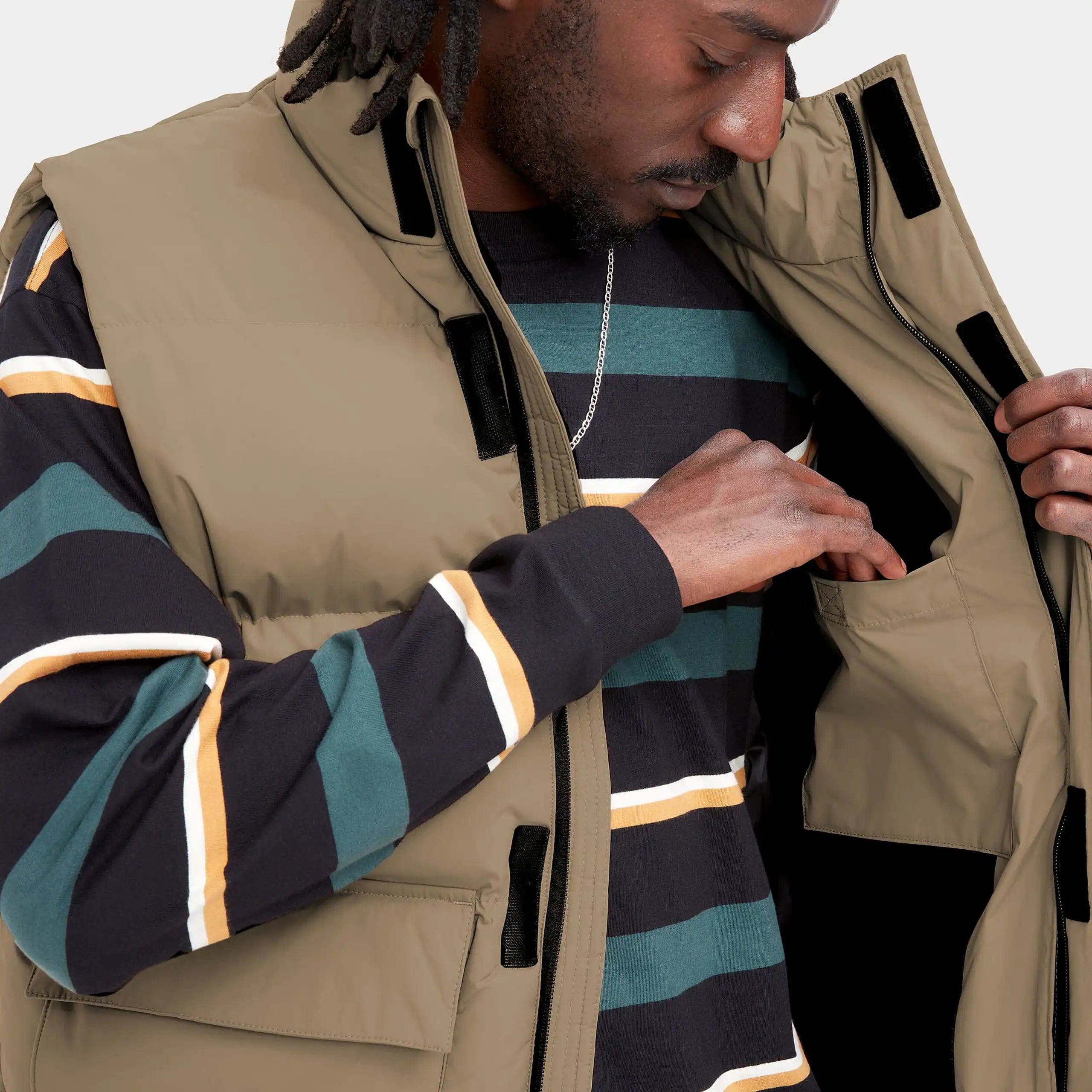 Carhartt Work In Progress Carhartt WIP Milton Vest - Tanami