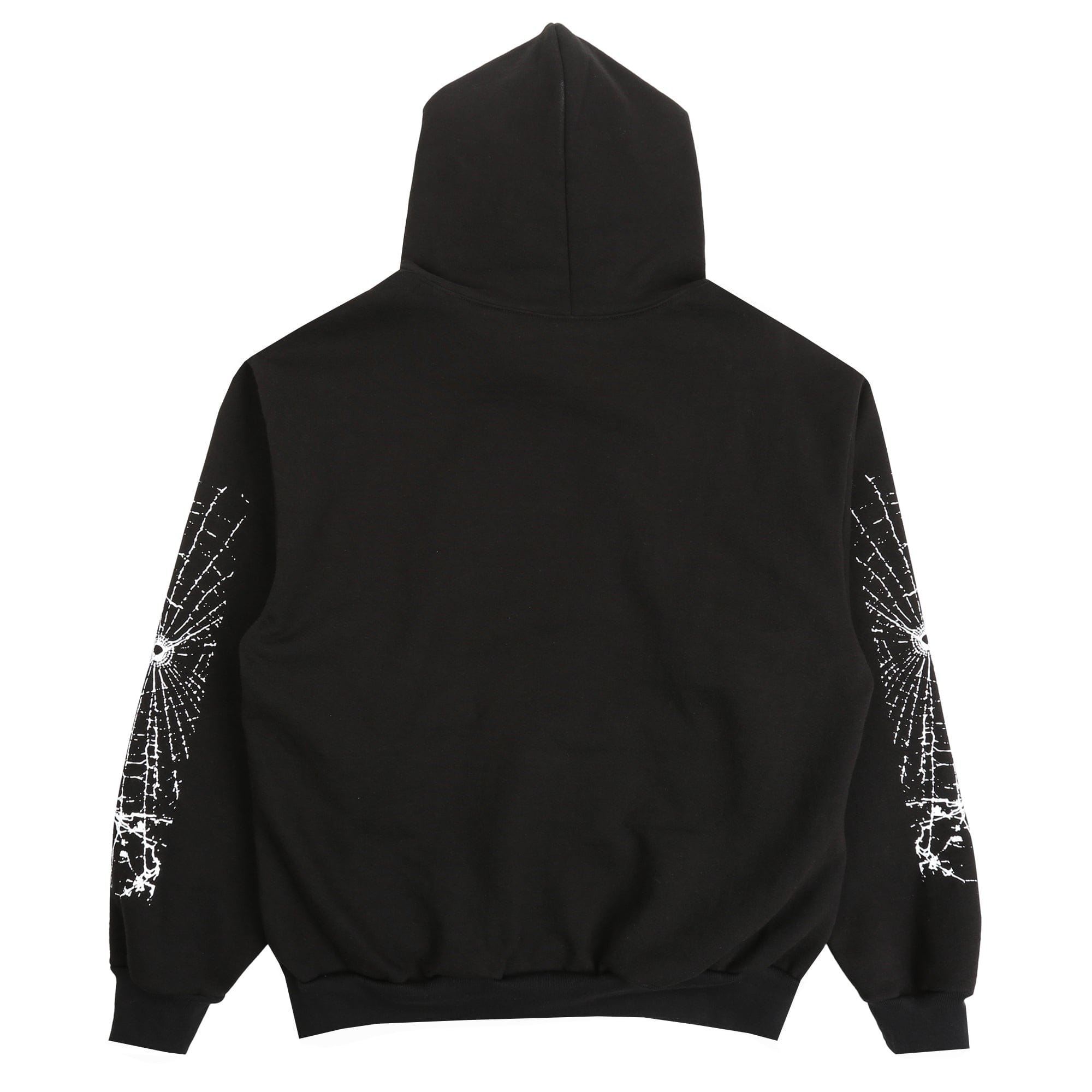 SUPPLY Big Web Hooded Sweatshirt - Black