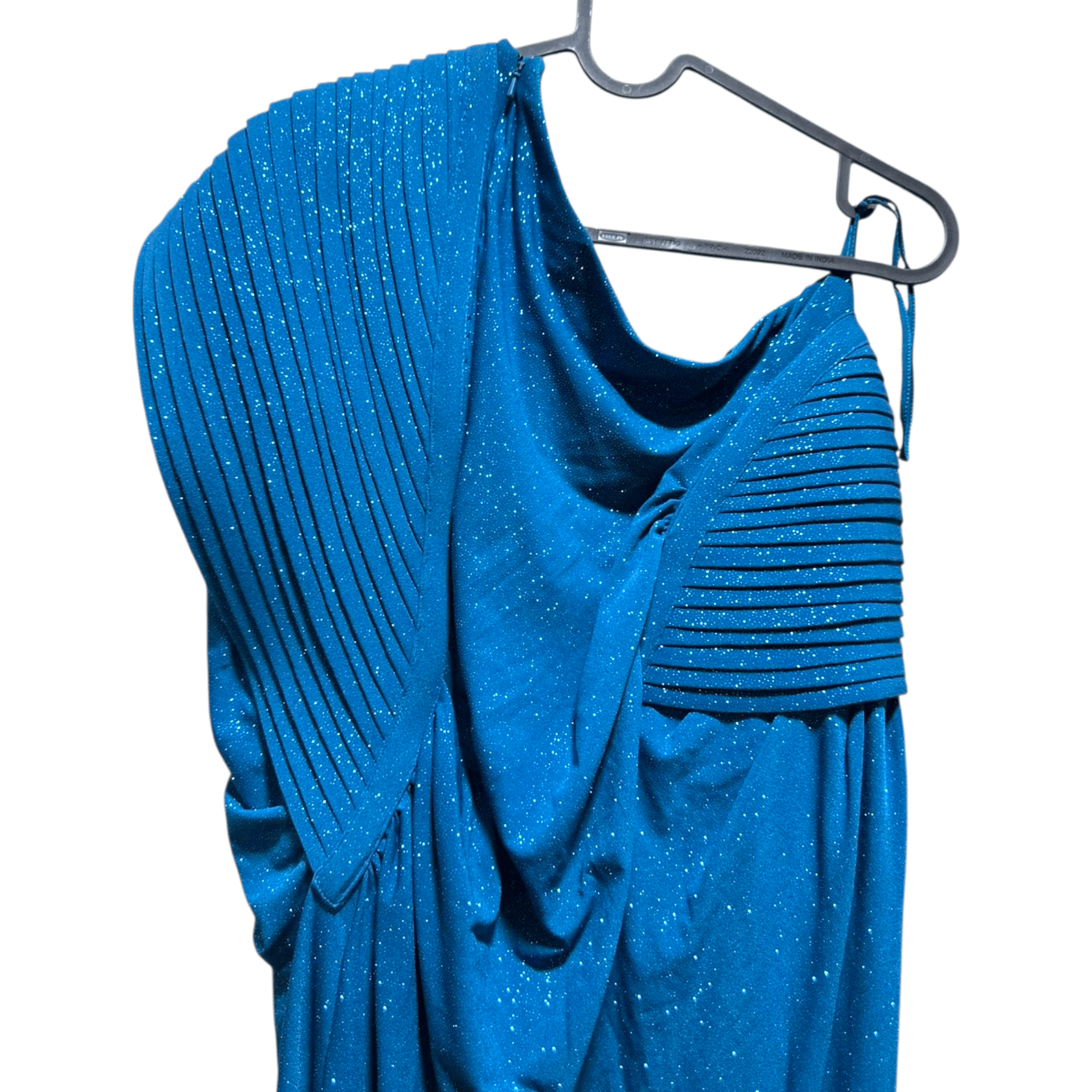 Gaurav Gupta Pre - draped One Shoulder Saree Gown M